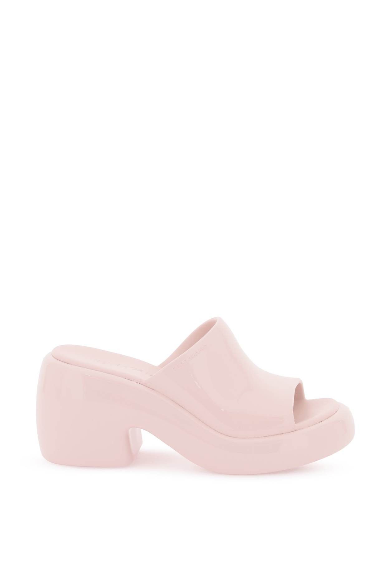 image of Salvatore Ferragamo Ferragamo Mule Shoess With Chunky Sole Shoes in Nylund Pink, Women's (Size 7)