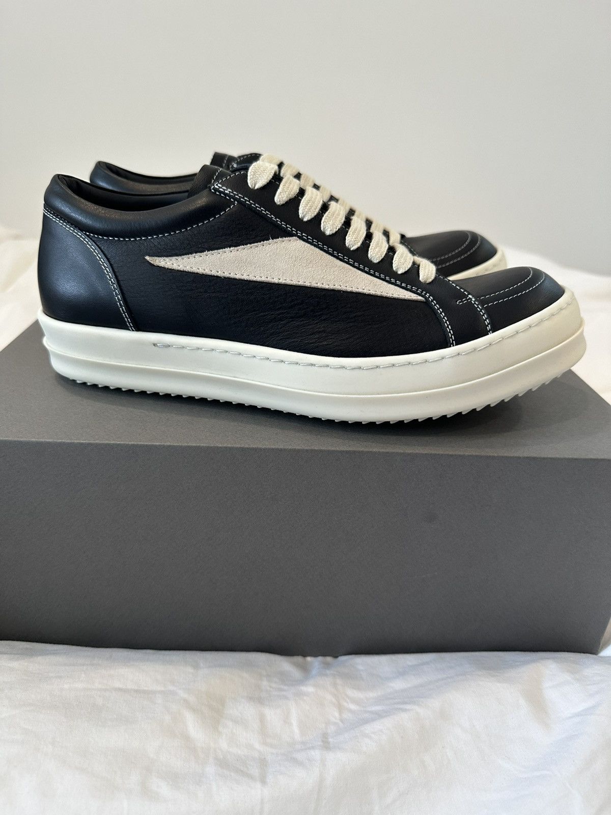 Rick Owens Rick Owens Mainline Vans” Vintage Low Sneakers Size US 9 / EU 42 - 1 Thumbnail