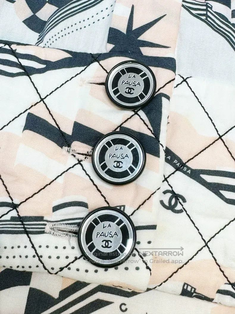 Chanel Chanel 19C Early Spring Vacation Series Nautical Pattern L Size XS / US 0-2 / IT 36-38 - 3 Thumbnail