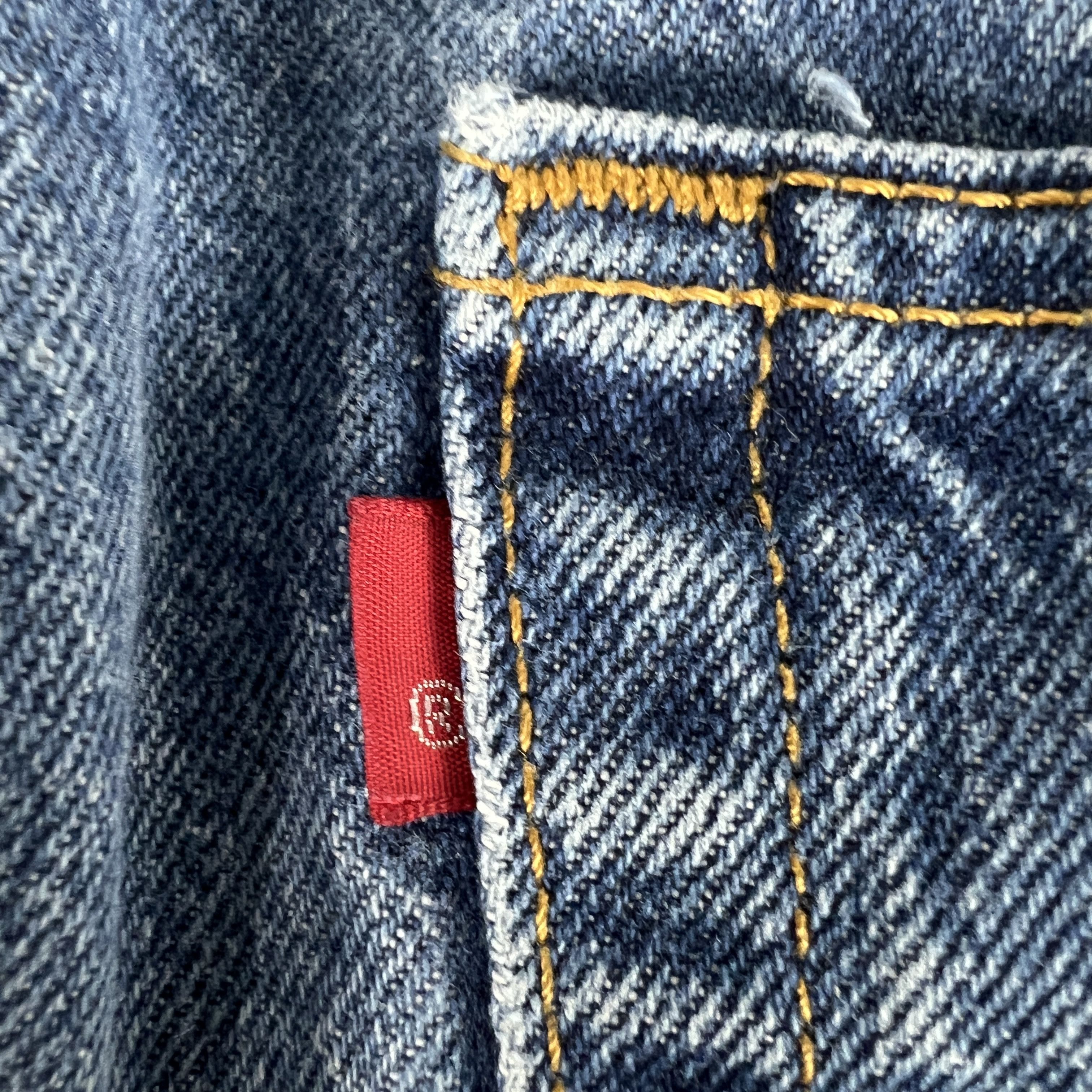 Levi's Y2K Levi's Jeans 517 Boot Cut Blue Faded Cotton Denim Size US 36 / EU 52 - 14 Thumbnail