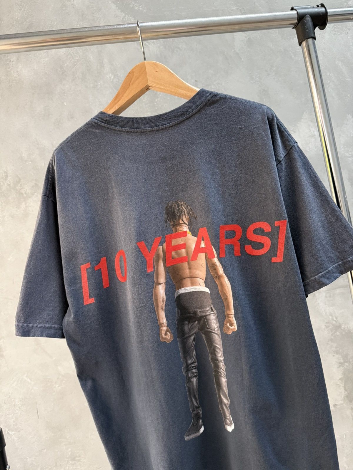 Travis Scott Travis Scott Rodeo 10 Years Action Figure Tee Black Size US M / EU 48-50 / 2 - 4 Thumbnail