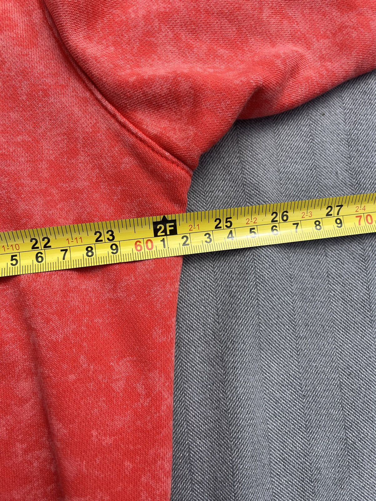 Nike × Nike ACG Nike Center Swoosh Pink/Red Tie Dye Hoodie Sweatshirt Vtg Size US S / EU 44-46 / 1 - 8 Thumbnail