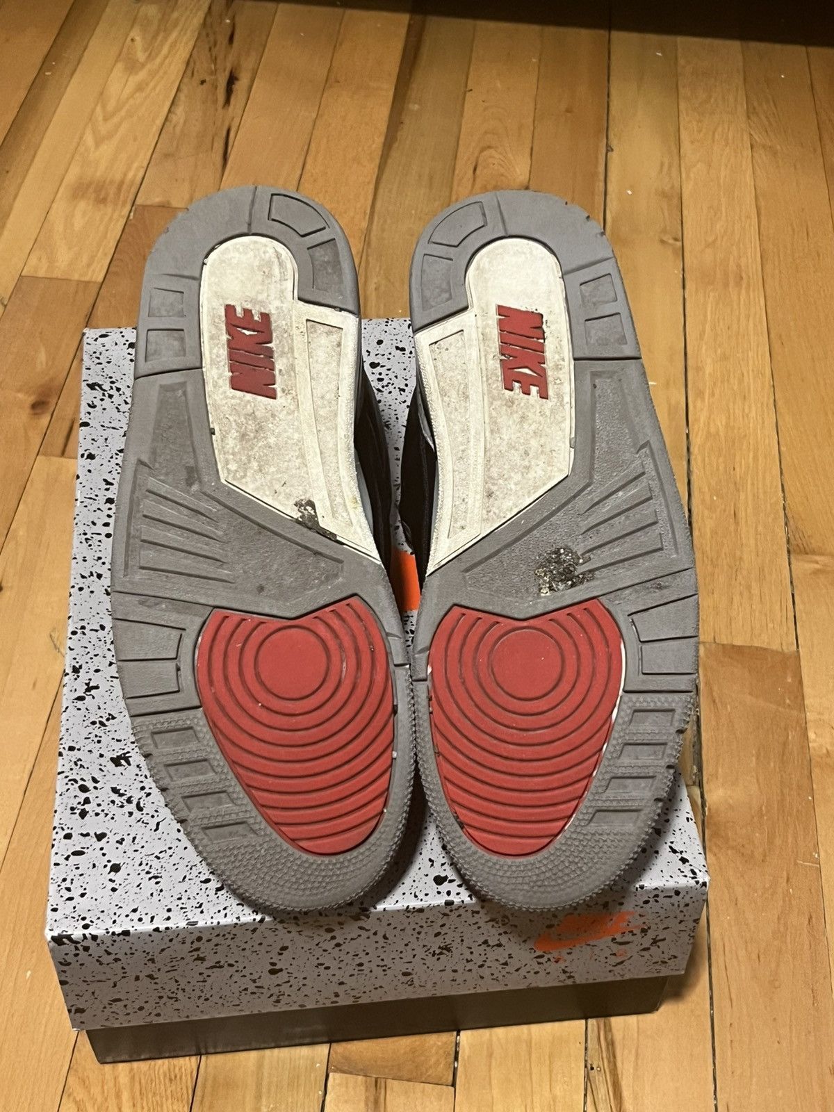 Jordan Brand Jordan. 3 Black cement Size US 10 / EU 43 - 7 Thumbnail