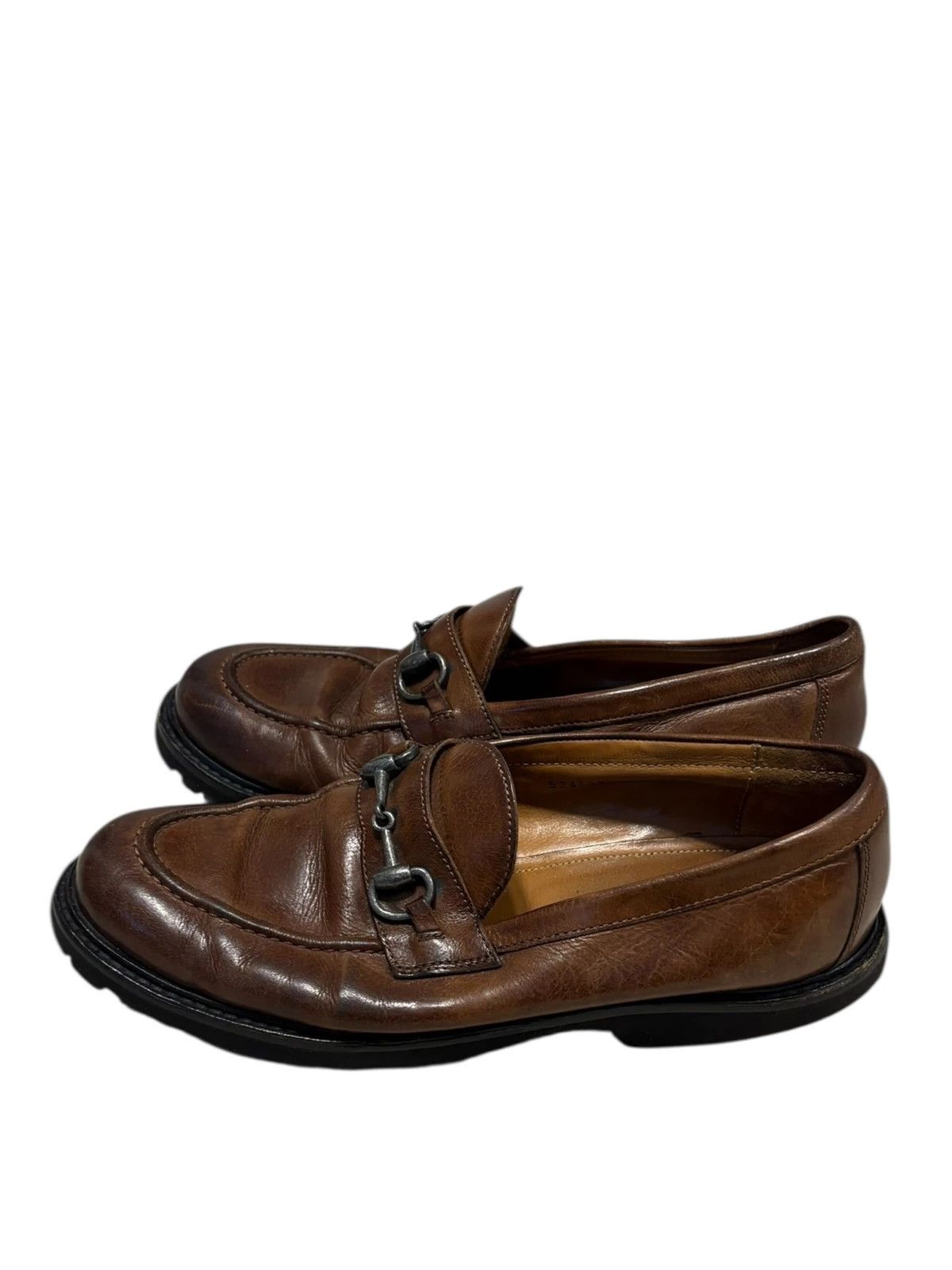 Alfredo Bannister Alfredo Bannister brown leather loafers metal buckle Size US 8 / EU 41 - 2 Thumbnail