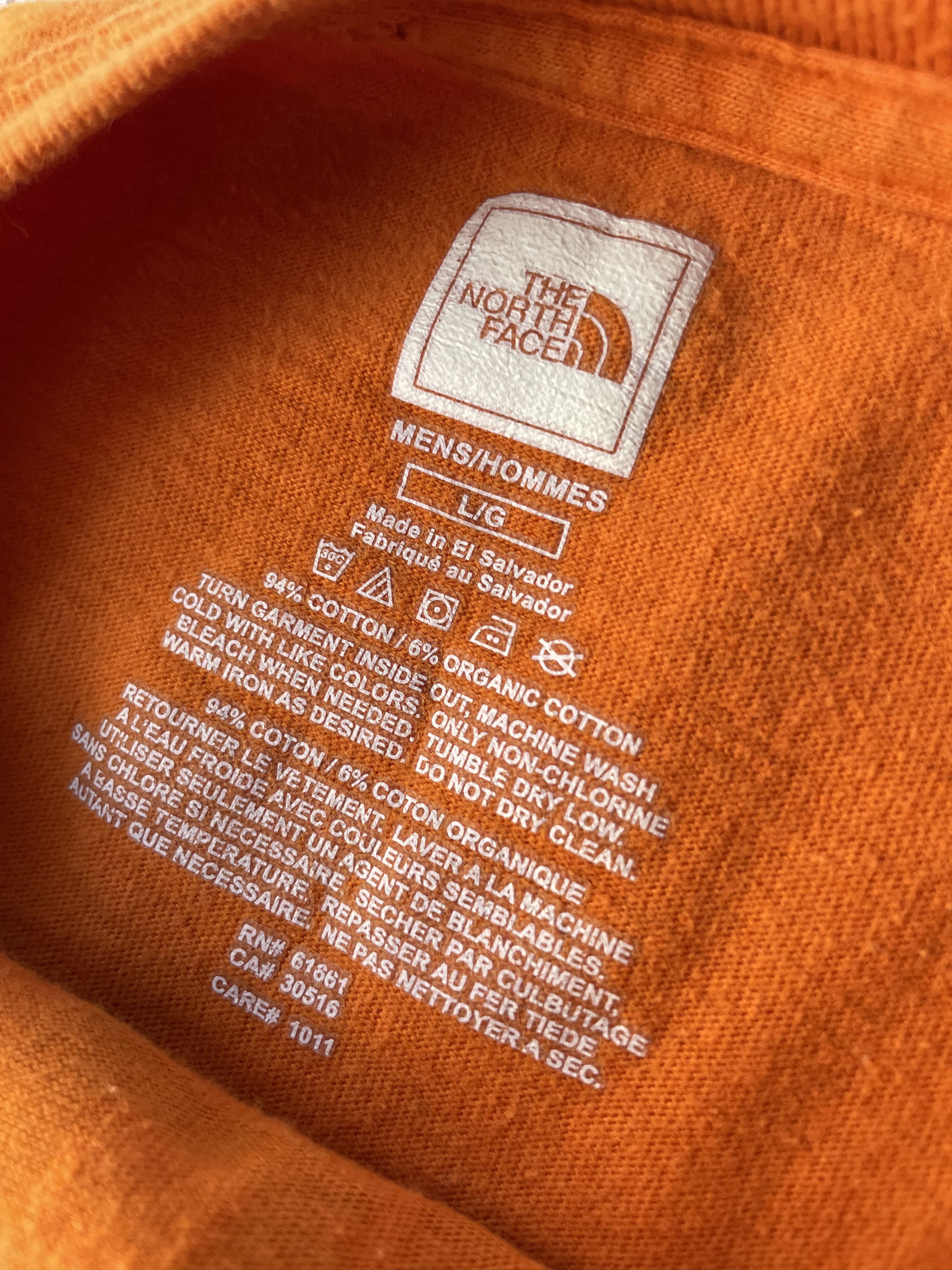 The North Face The North Face orange gorilla shirt Size US L / EU 52-54 / 3 - 3 Thumbnail