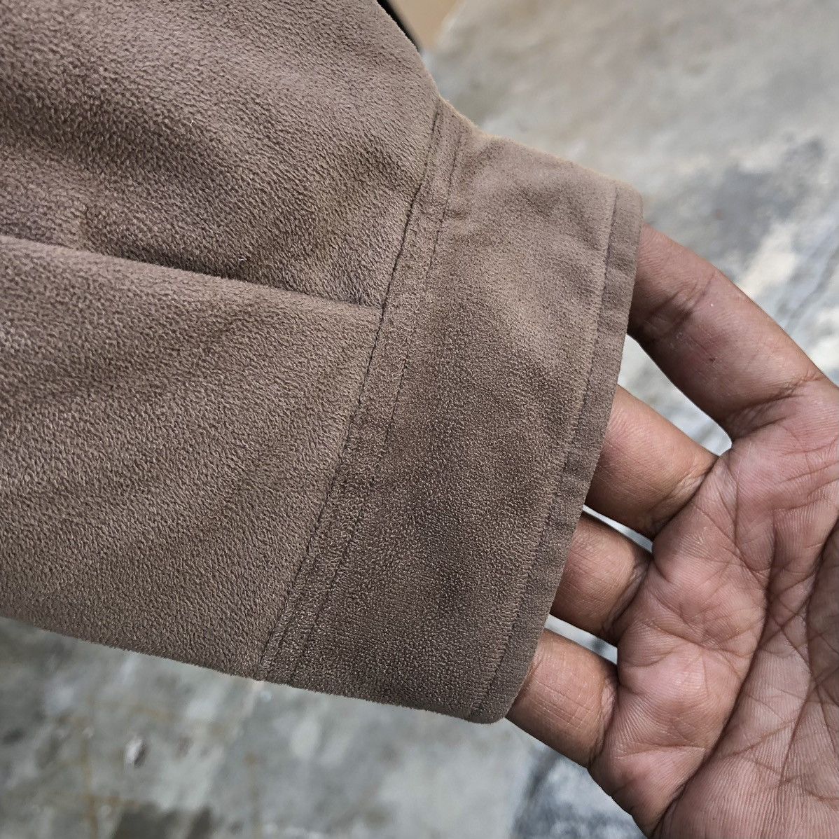 Japanese Brand Vintage Intermezzo Suede Bomber Jacket Size US M / EU 48-50 / 2 - 11 Thumbnail