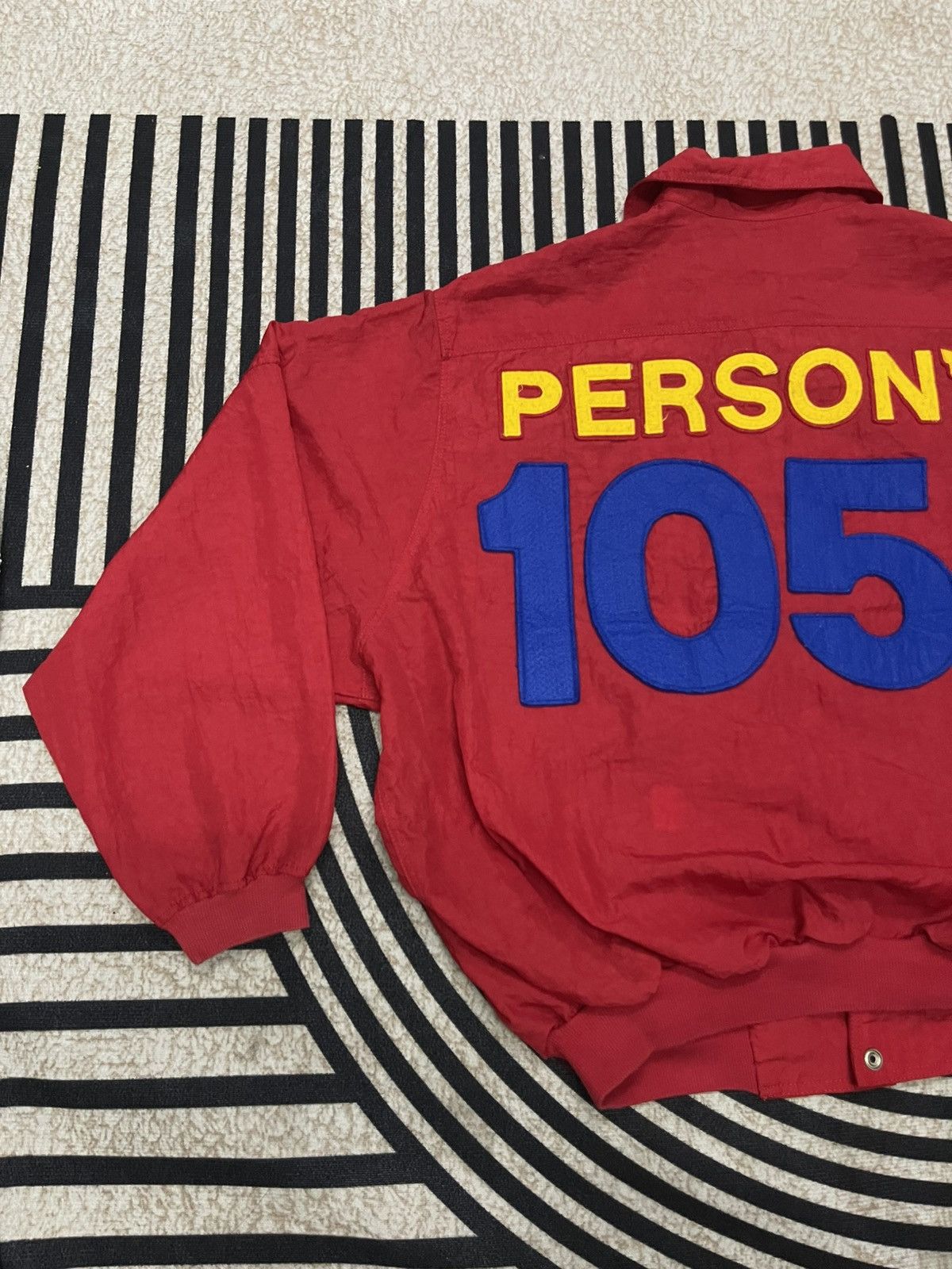 PERSON'S 90s PERSONS 1054 BOMBER LIGHT JACKET BAGGY STYLE Size US L / EU 52-54 / 3 - 10 Thumbnail