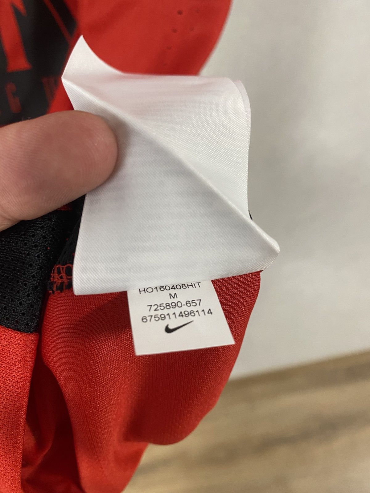 Nike Nike FC KOSOVA ZURICH 2016 2017 Issue Player Soccer Jersey Size US M / EU 48-50 / 2 - 13 Thumbnail