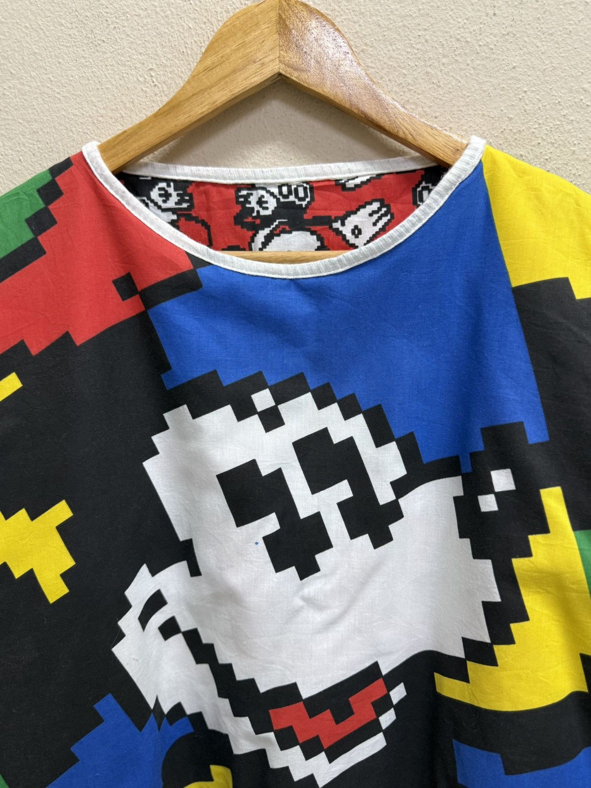 Mickey Mouse Vintage 90s Mickey Mouse Alloverprint Riversible Sweatshirt Size US XL / EU 56 / 4 - 14 Thumbnail