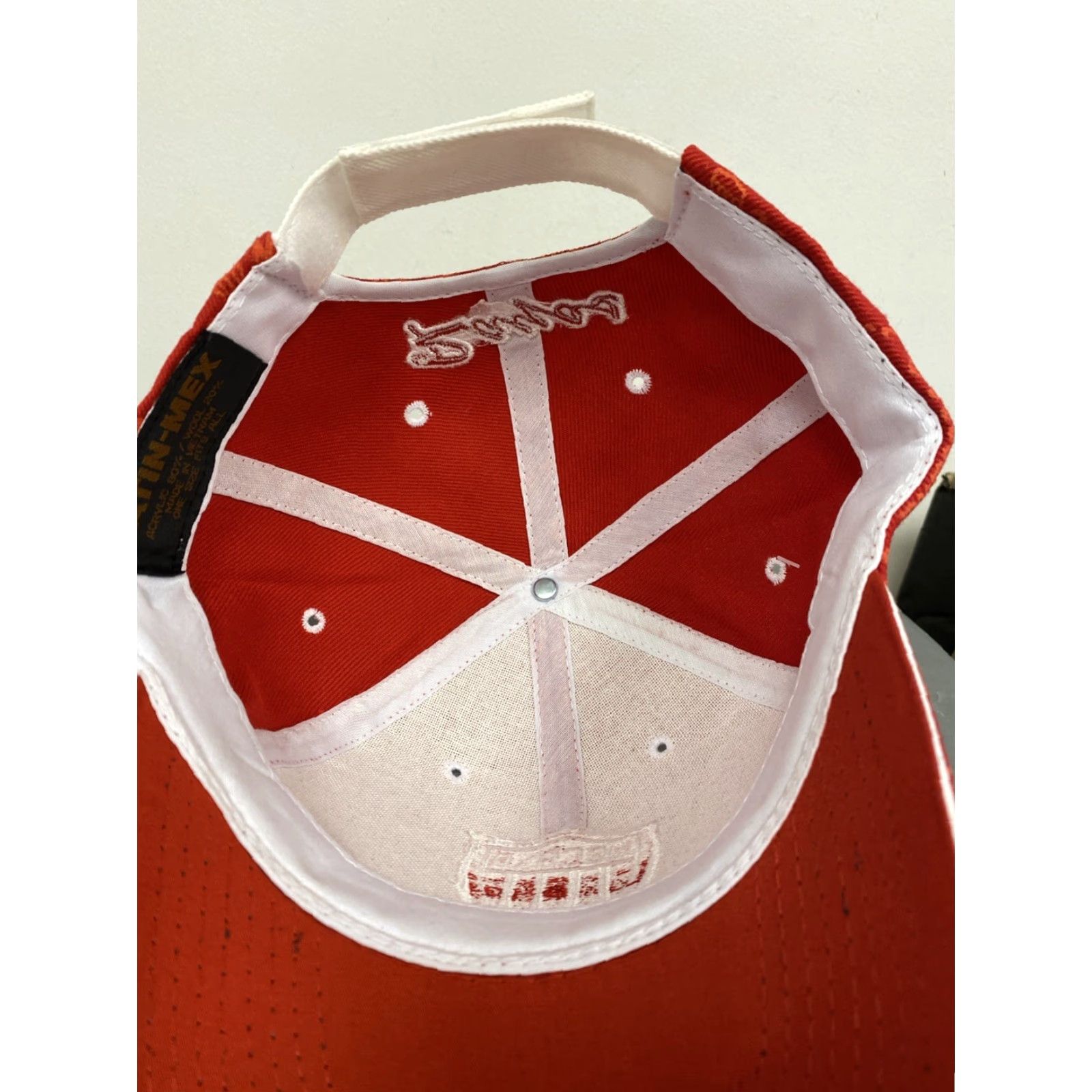 Vintage CLUB NECAXA Snapback Hat One Size Red Sports Mens Size ONE SIZE - 6 Thumbnail