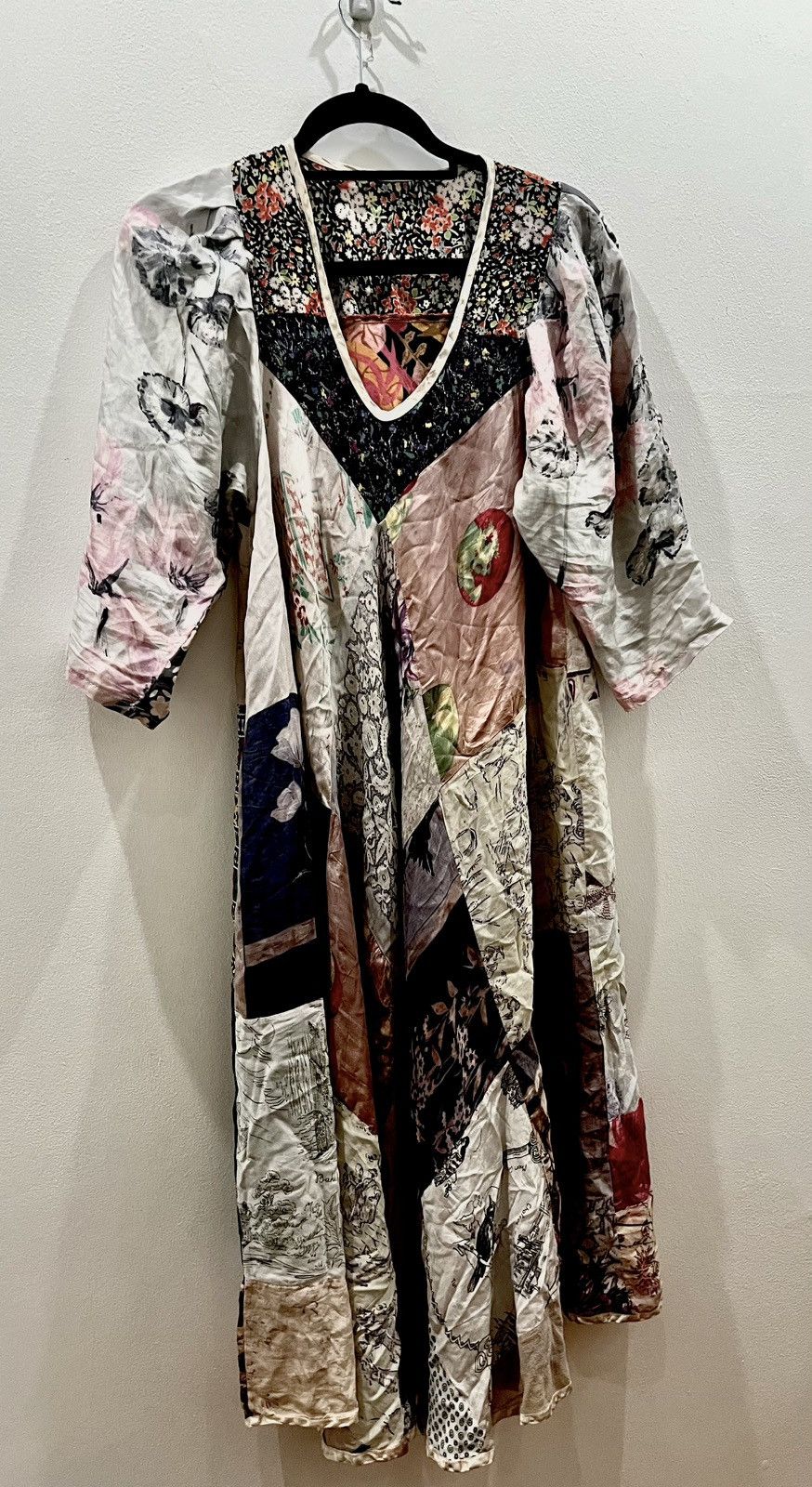 Vintage Boho hippie style maxi dress Size ONE SIZE - 1 Thumbnail