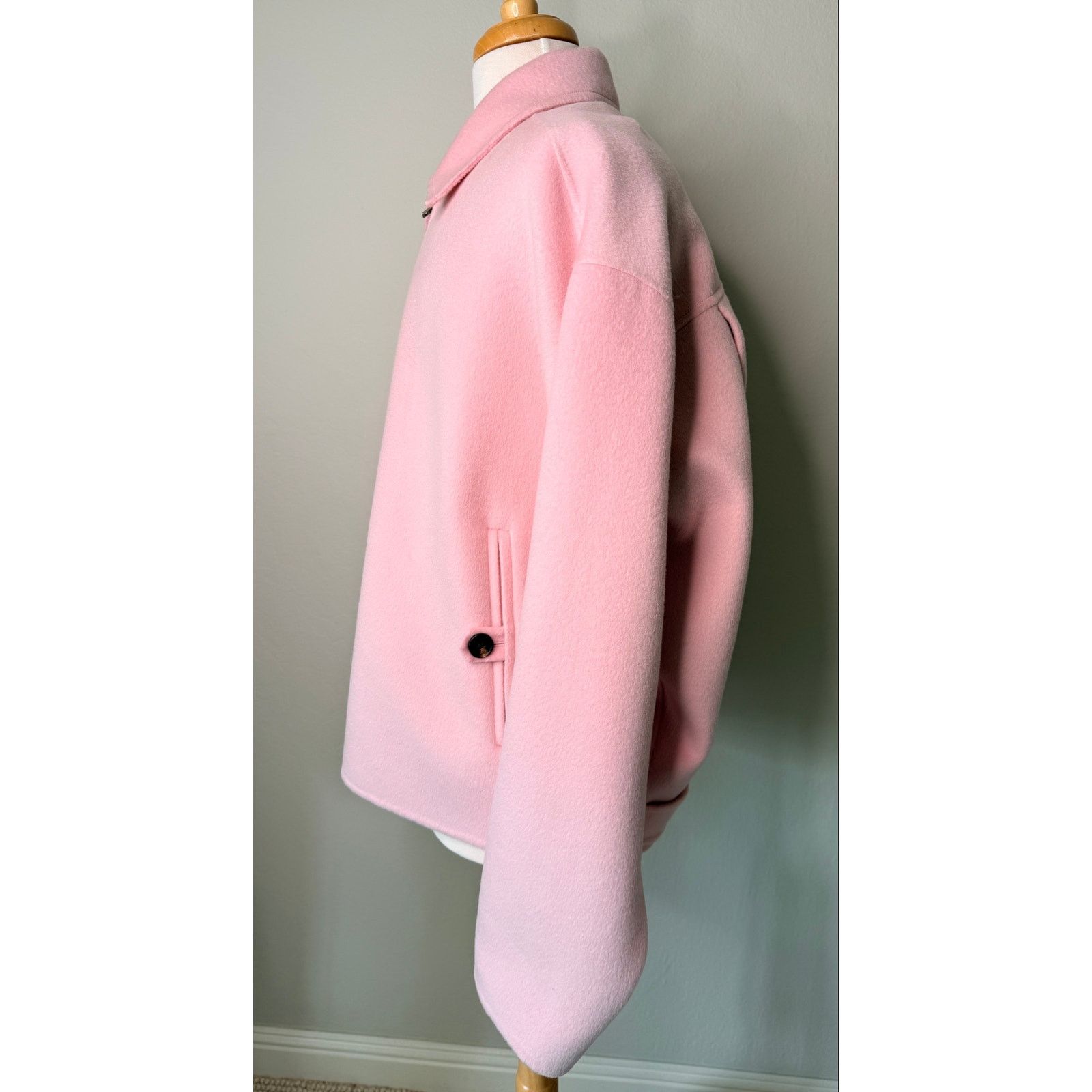 Acne Studios Acne Studios Cashmere Wool Jacket Baby Pink IT 50 EU 50 Size US M / EU 48-50 / 2 - 8 Thumbnail