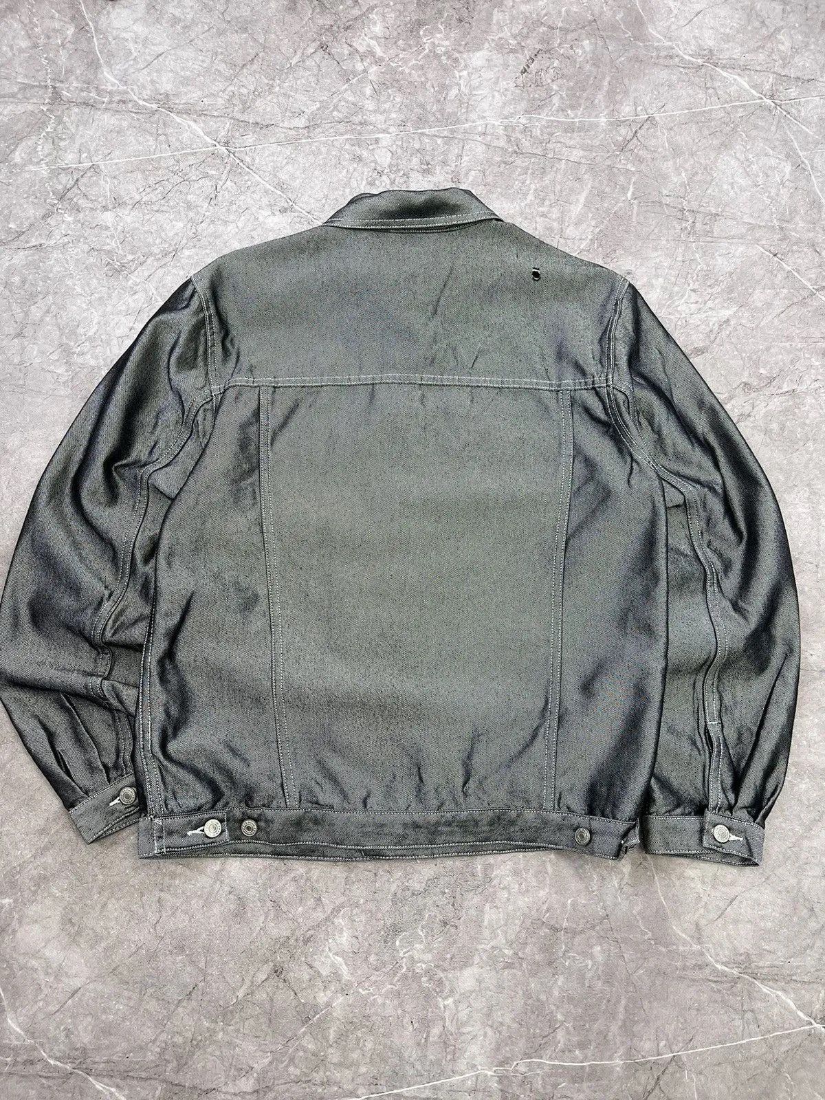 Wu-Tang Clan Vintage Wu tang style metallic denim jacket trucker y2k Size US L / EU 52-54 / 3 - 9 Thumbnail