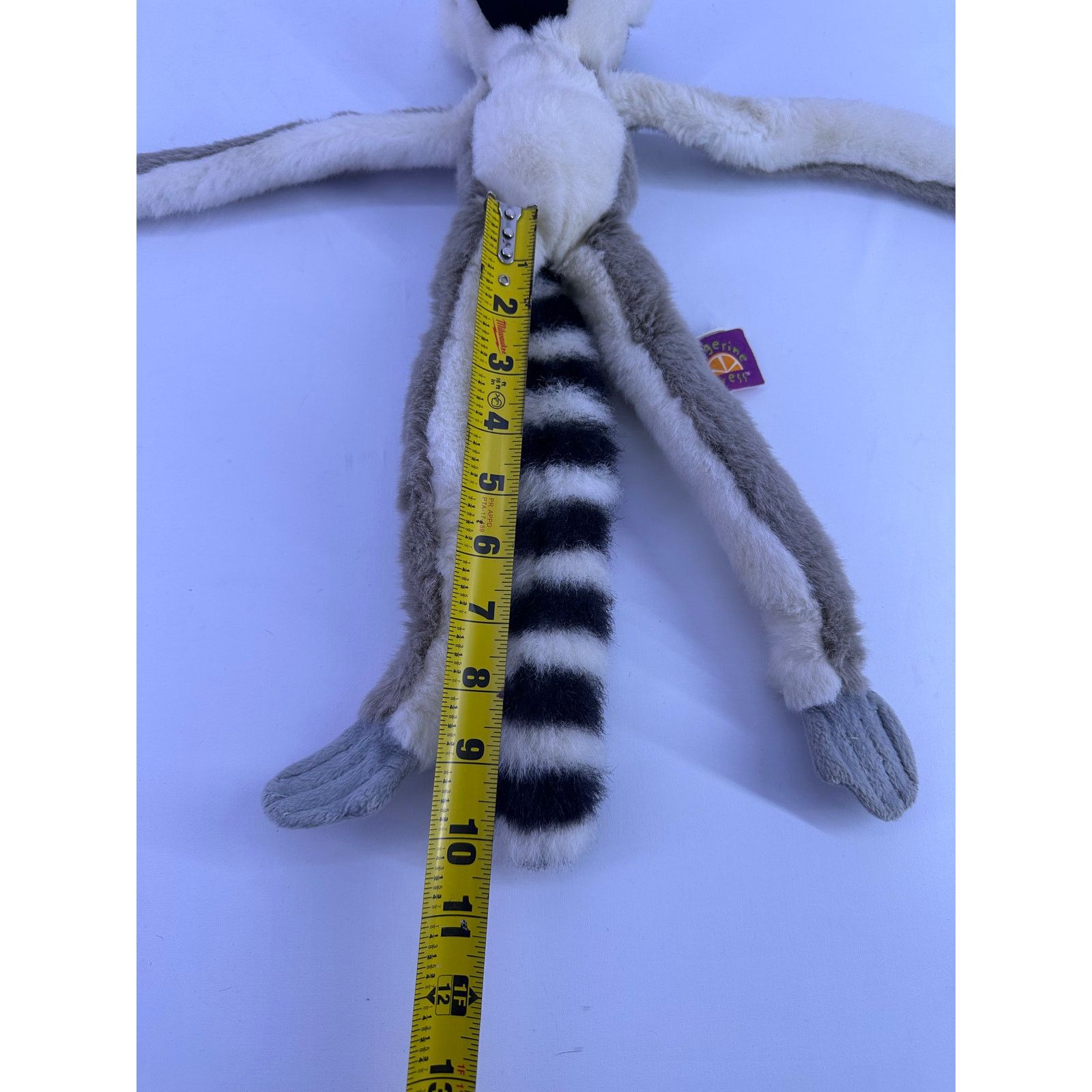& Other Stories Ring Tailed Lemur Stuffed Animal Plush Tangerine Press Size ONE SIZE - 9 Thumbnail