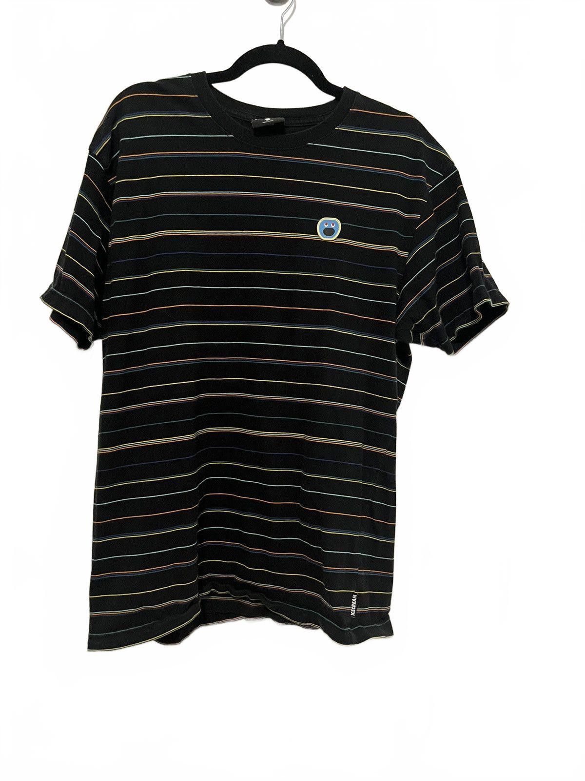Icecream Icecream Striped Graphic Tee - XL Size US XL / EU 56 / 4 - 1 Thumbnail