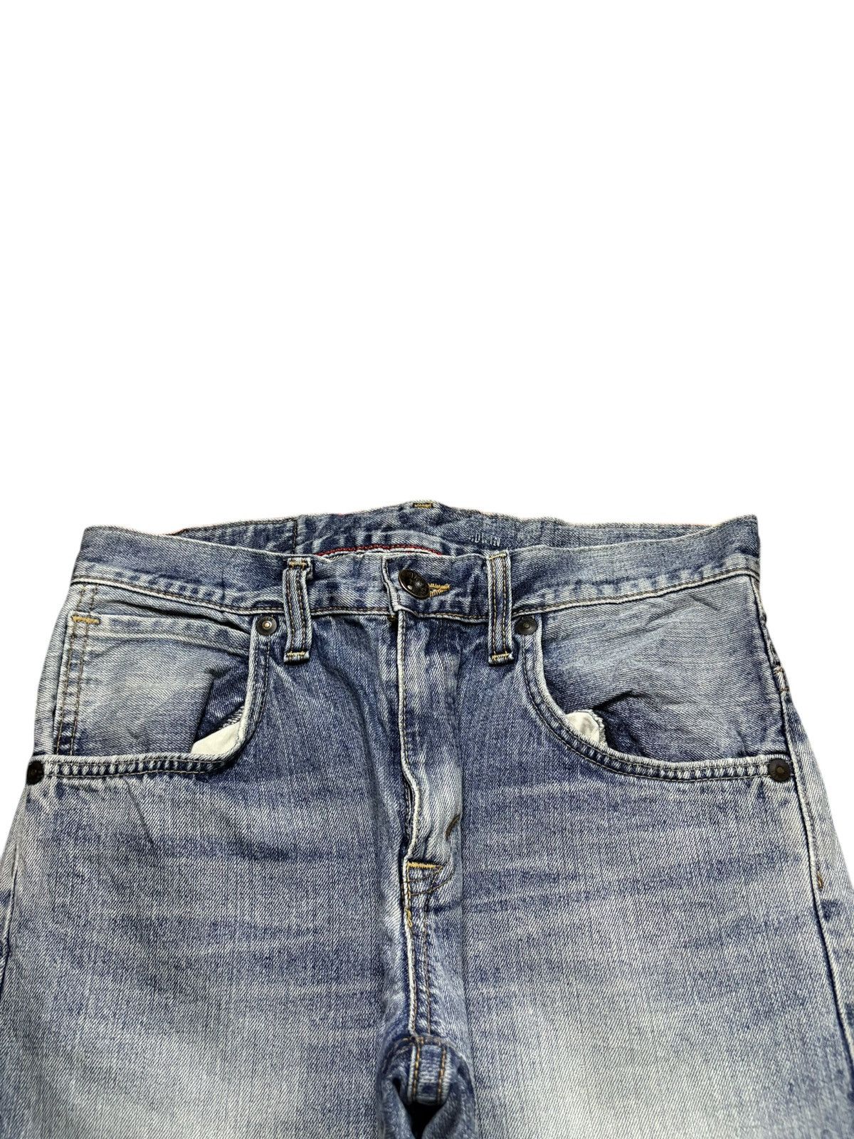 Edwin Exclusive Vintage Edwin Faded Distressed Loose Baggy Jeans Size US 32 / EU 48 - 4 Thumbnail