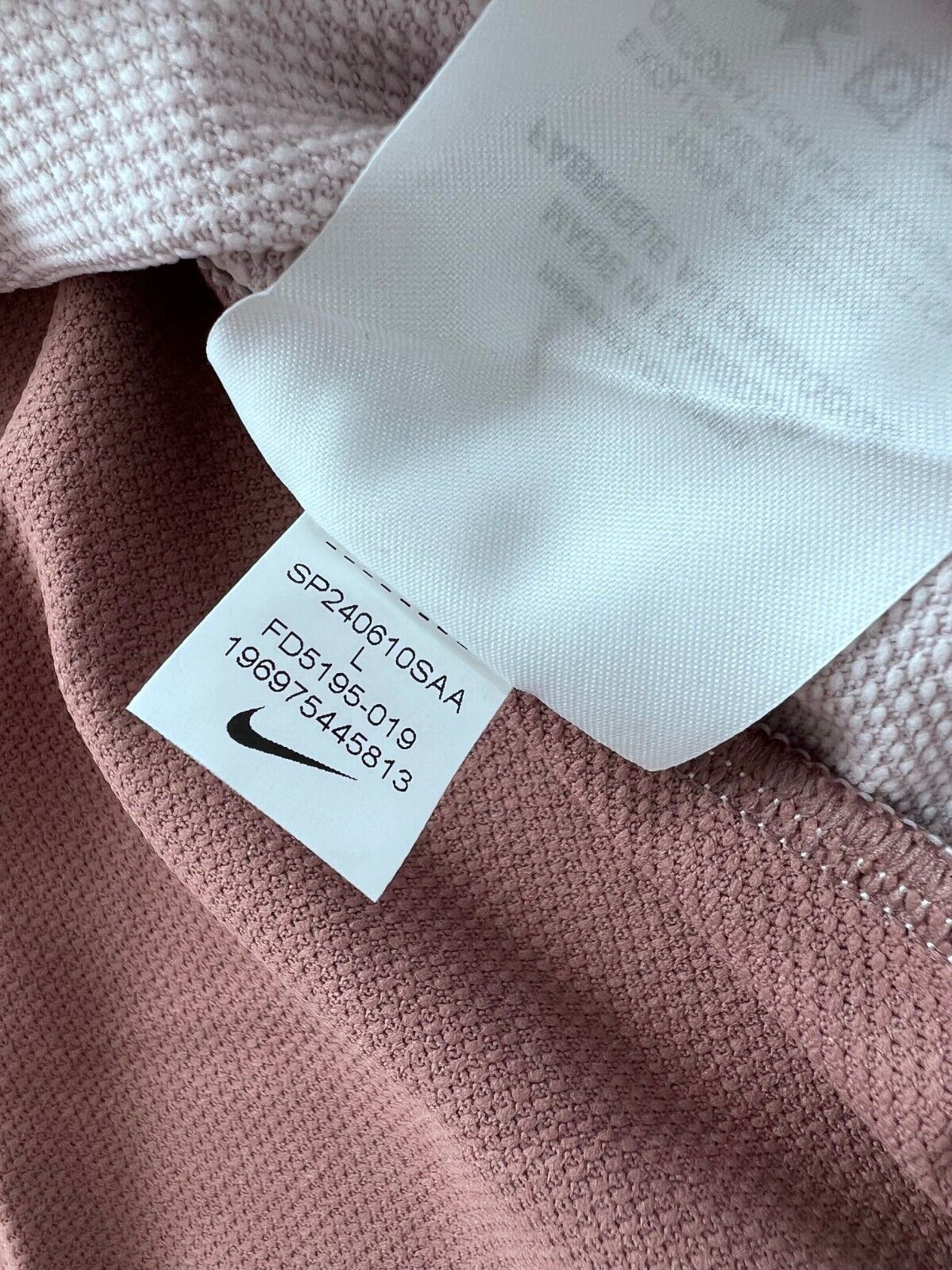 Nike Nike FD5195-019 Slam Padel T-Shirt Platimum Violet ( L ) Size US L / EU 52-54 / 3 - 8 Thumbnail