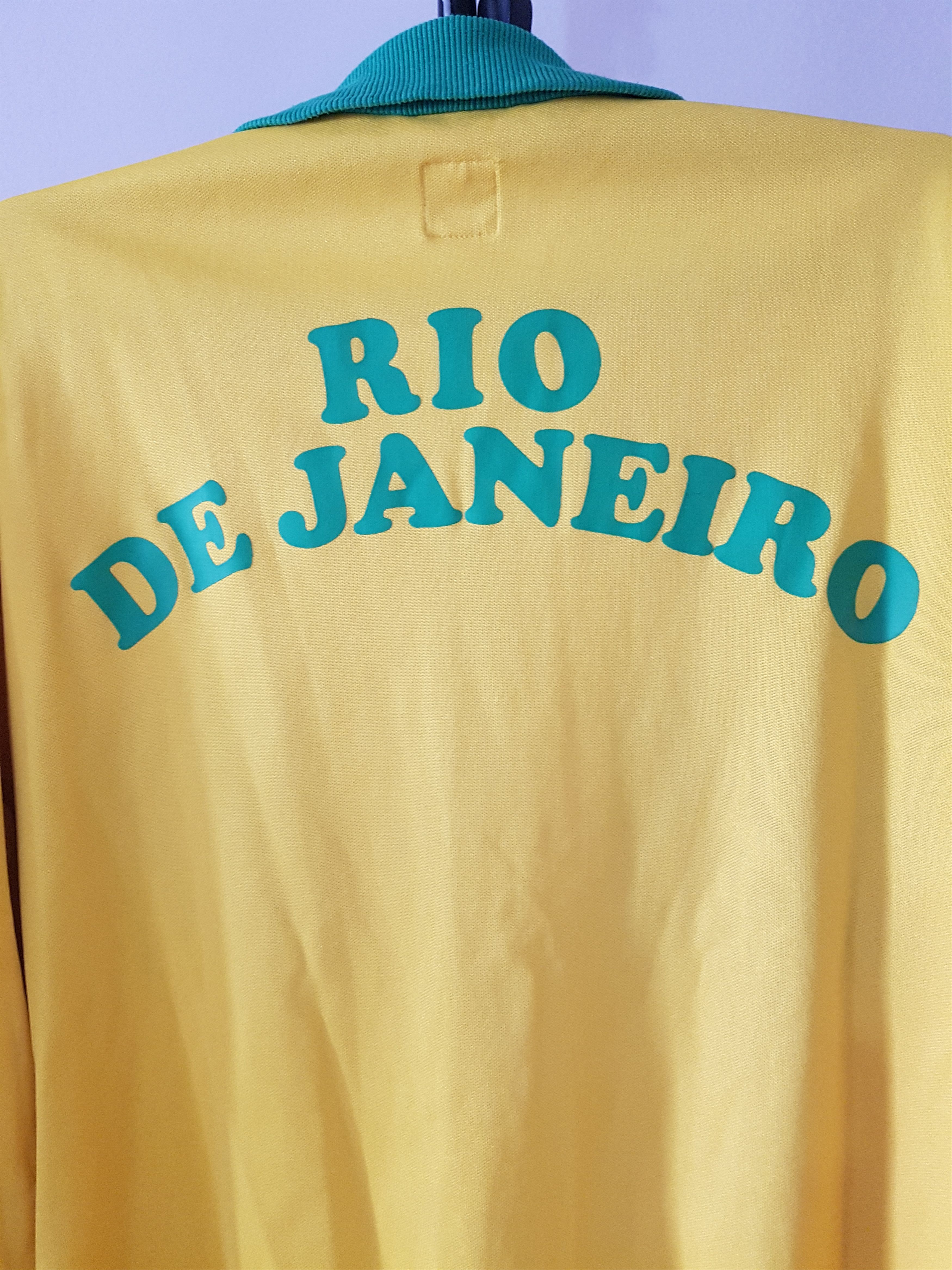Adidas Adidas Brazil Rio de Janeiro Track Top Size US XL / EU 56 / 4 - 16 Thumbnail