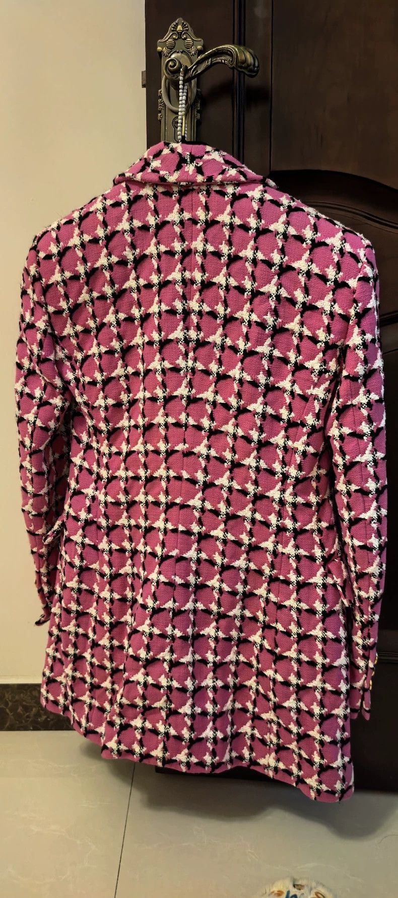 Versace Versace Tweed short coat Size S / US 4 / IT 40 - 4 Thumbnail