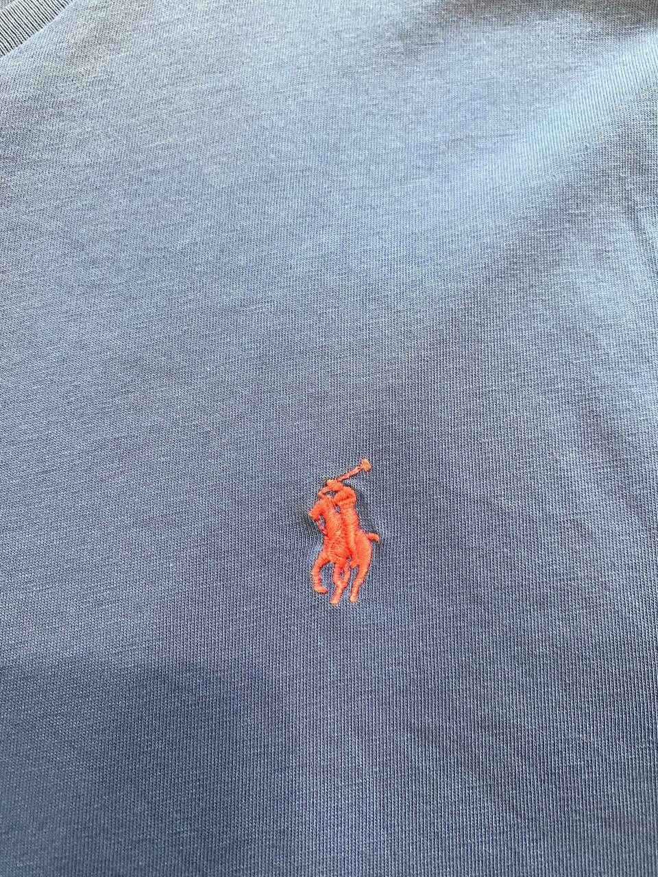 Polo Ralph Lauren Short Sleeve T-Shirt Polo Ralph Lauren Men's Blue Size US L / EU 52-54 / 3 - 9 Thumbnail