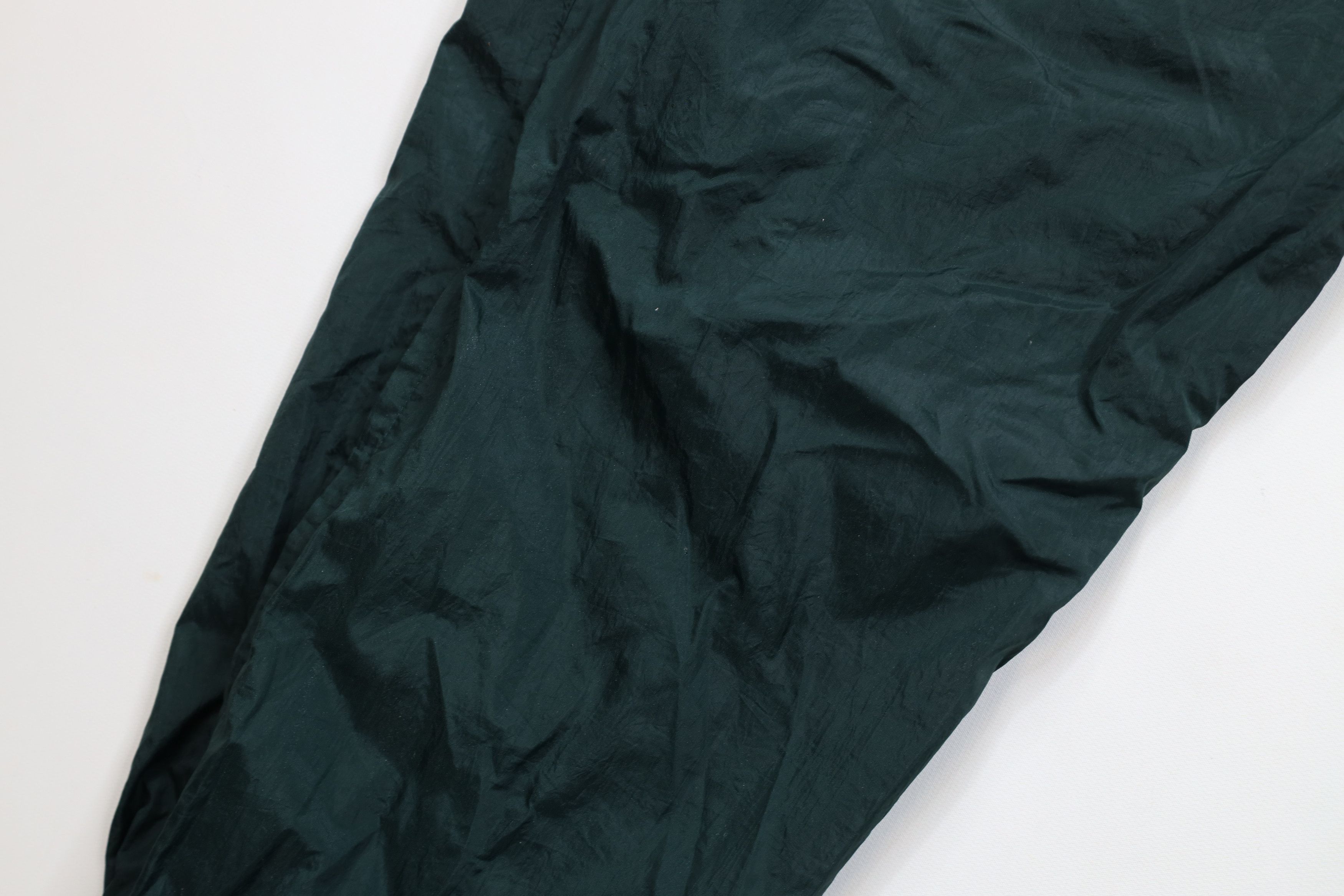 Vintage Vintage 90s Streetwear Lined Windbreaker Joggers Pants Green Size US 38 / EU 54 - 6 Thumbnail