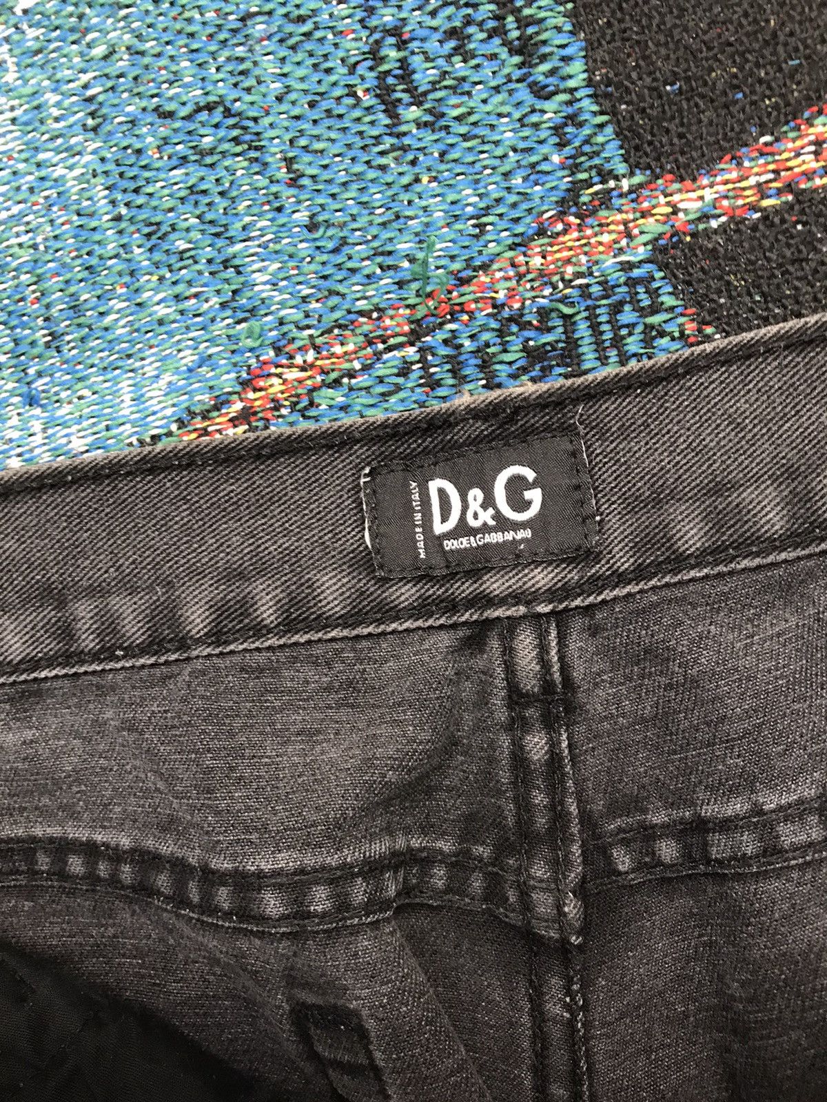 Dolce & Gabbana Vintage Dolce & gabbana embroidered denim Size US 38 / EU 54 - 8 Thumbnail