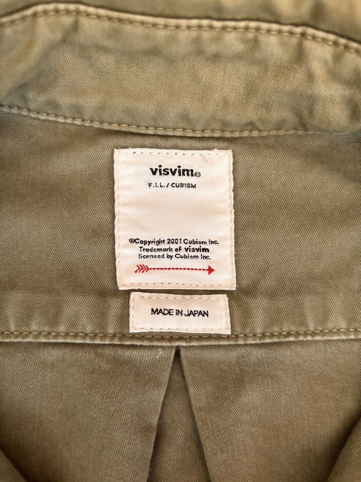 Visvim Visvim F.I.L. Peerless Half-Placket Button-Up Shirt Size US S / EU 44-46 / 1 - 3 Thumbnail