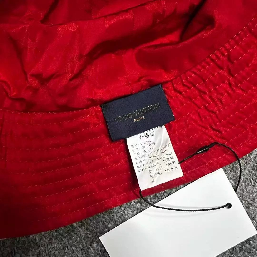 Louis Vuitton LV Monogram All Over Print Bucket Hat S 99 New Size ONE SIZE - 4 Thumbnail