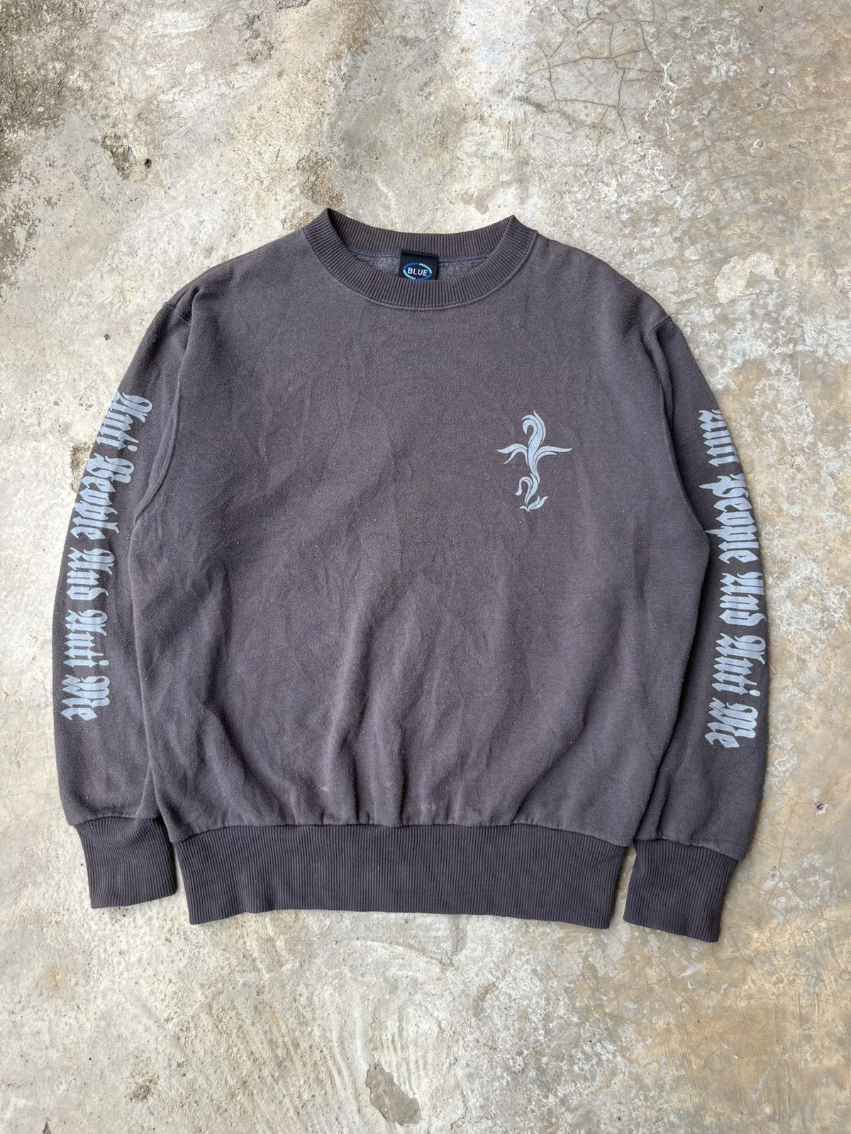 Japanese Brand Japanese Brand Blue "anti people" Size US M / EU 48-50 / 2 - 3 Thumbnail