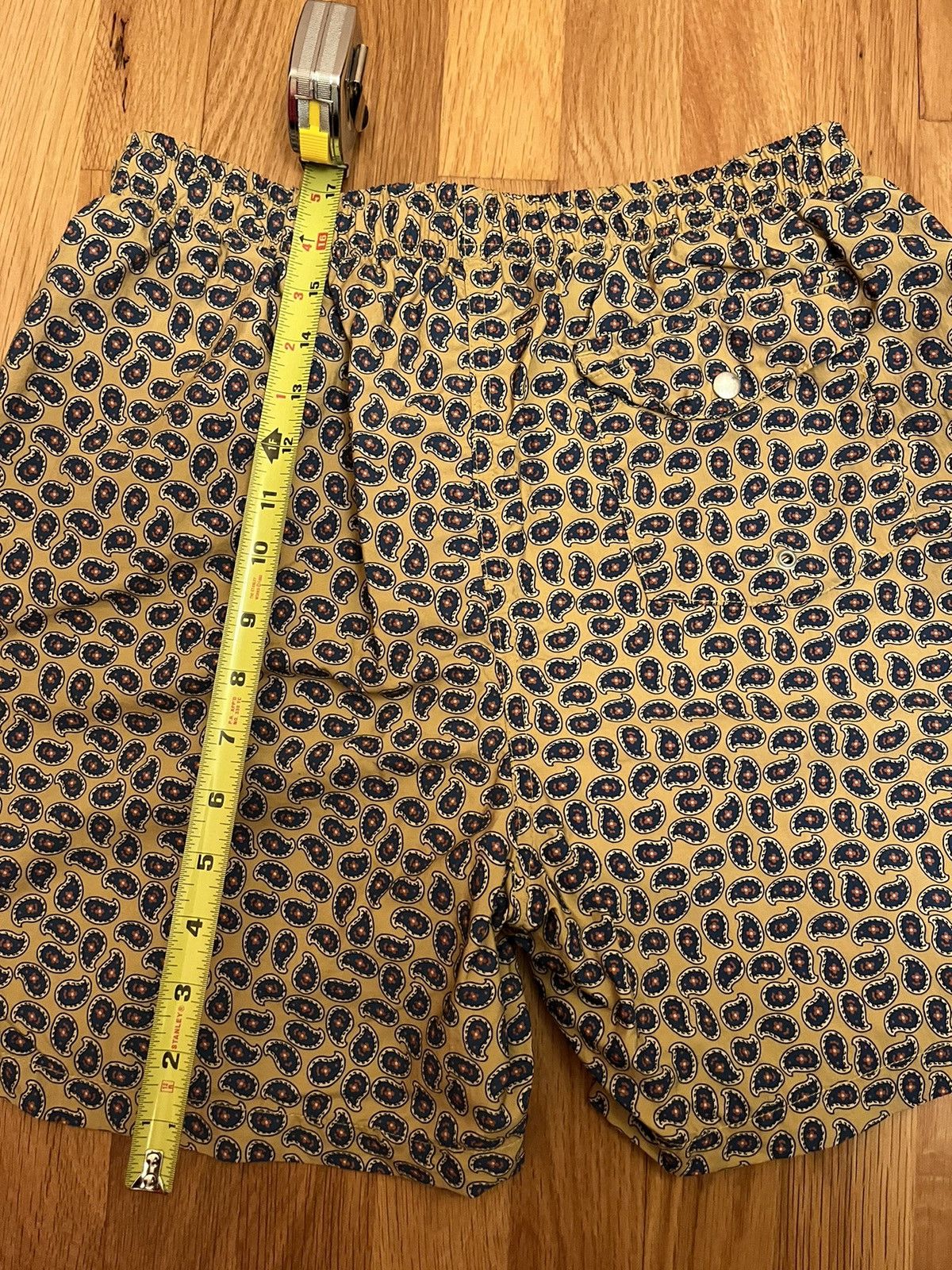 Noah Noah Paisley Swim Trunk New Size US 32 / EU 48 - 3 Thumbnail