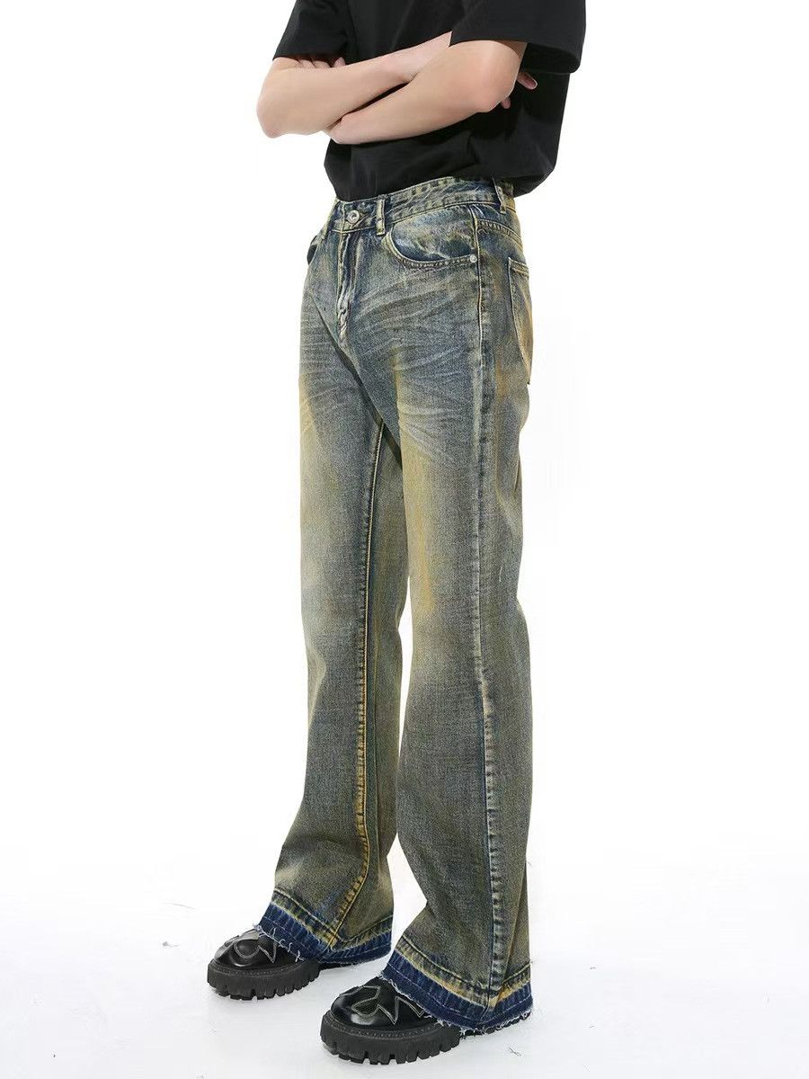 Japanese Brand × Vintage Washed Vintage Loose Drag Jeans Size US 30 / EU 46 - 3 Thumbnail