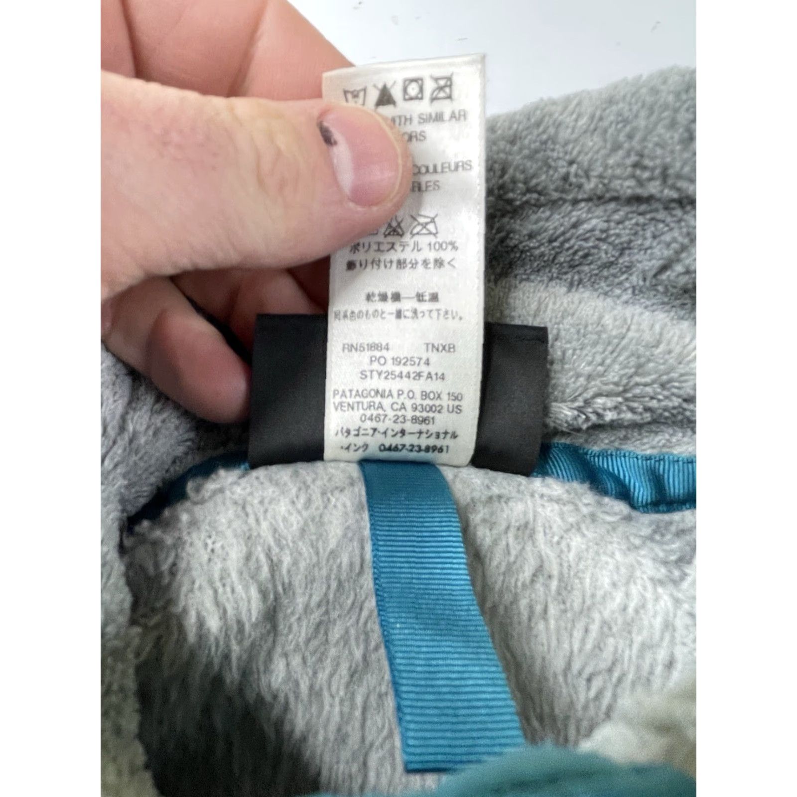 Patagonia Patagonia Jacket Women's Small Re-Tool Snap-T Fleece Gray Teal Jacket Size S / US 4 / IT 40 - 3 Thumbnail