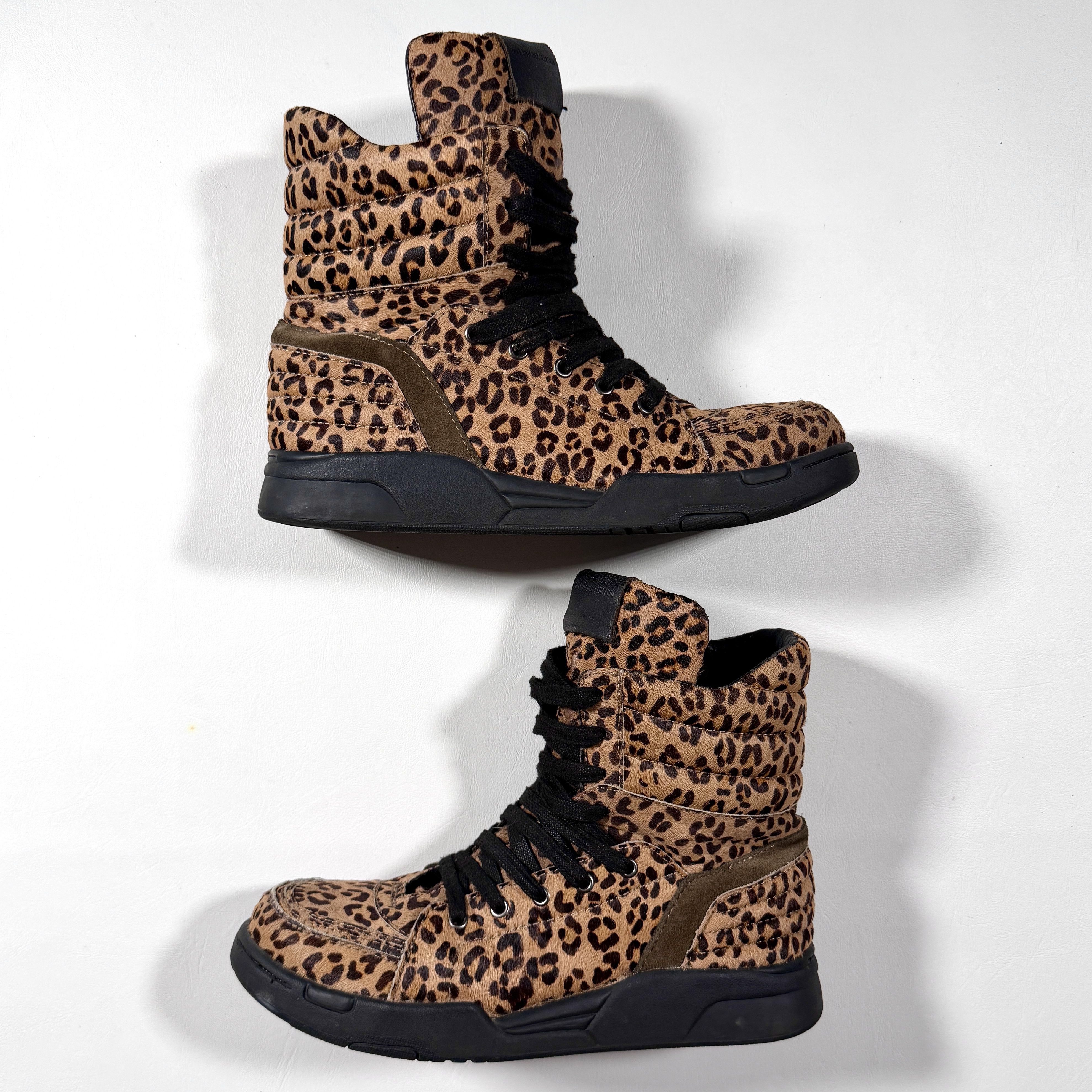 Diet Butcher Slim Skin Studded Hi Top Zip Sneakers Black Silver