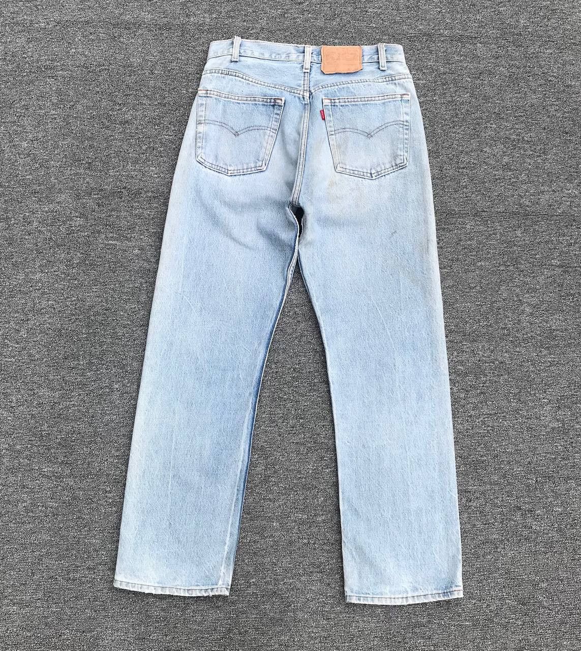 Levi's Vintage Clothing × Vintage Vintage Levis 501 USA 80s lightwash dirty wash W29x28 inch Size US 29 - 5 Thumbnail