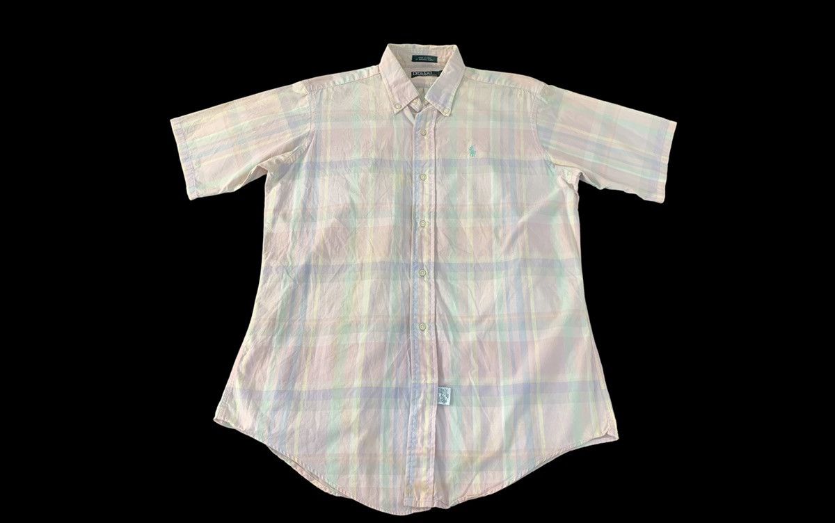 Polo Ralph Lauren 90s Polo By Ralph Lauren Multicolour Checked Button Up Shirt Size US M / EU 48-50 / 2 - 1 Thumbnail