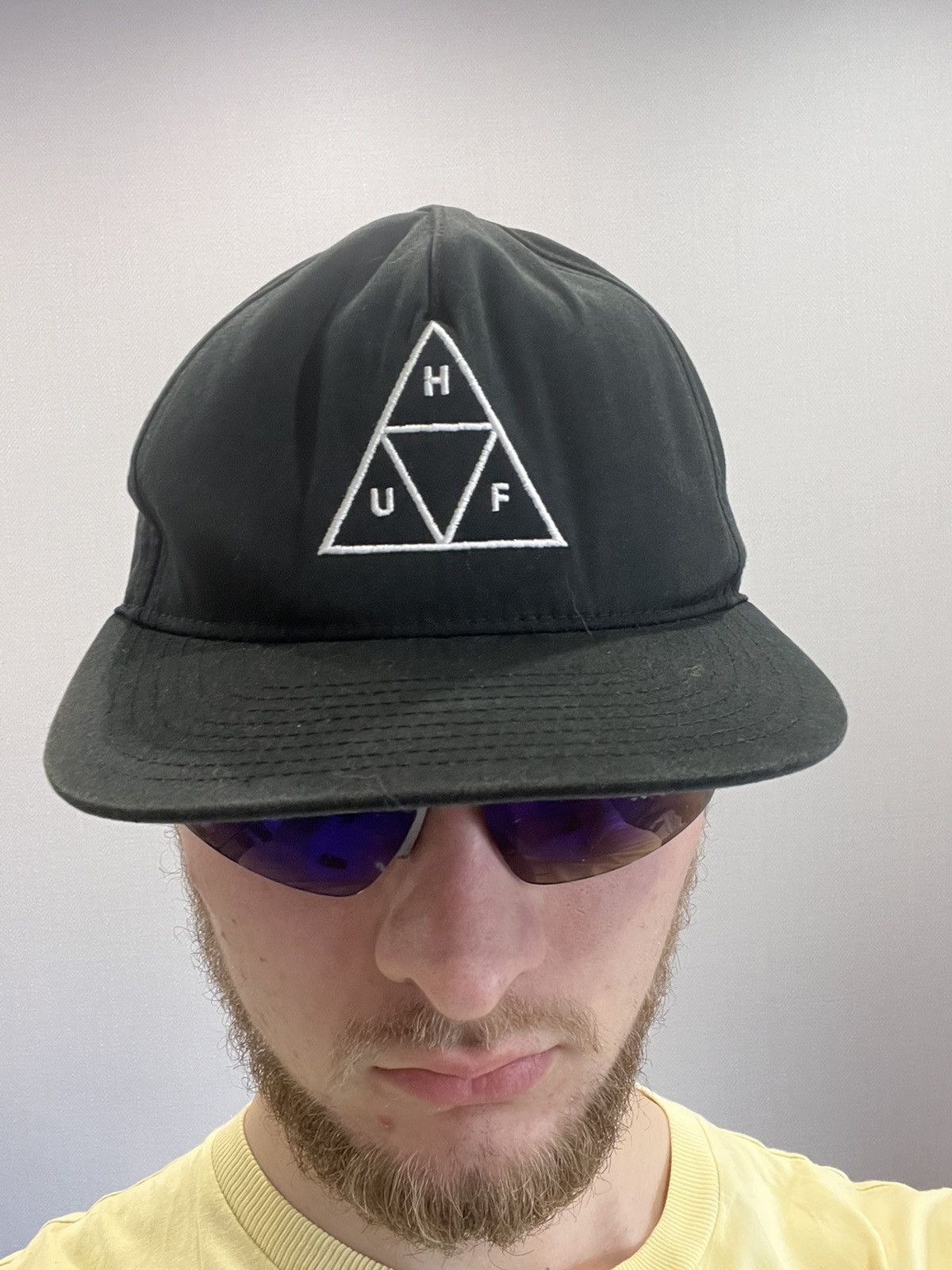 Huf Huf cap snapback sk8 black minimalistic logo Size ONE SIZE - 9 Thumbnail