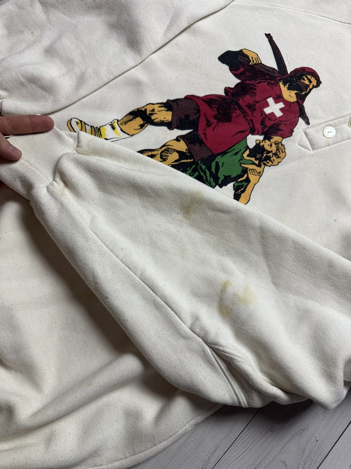Vintage Vintage Switzerland rugby jersey rare logo Cross size XL Size US XL / EU 56 / 4 - 5 Thumbnail