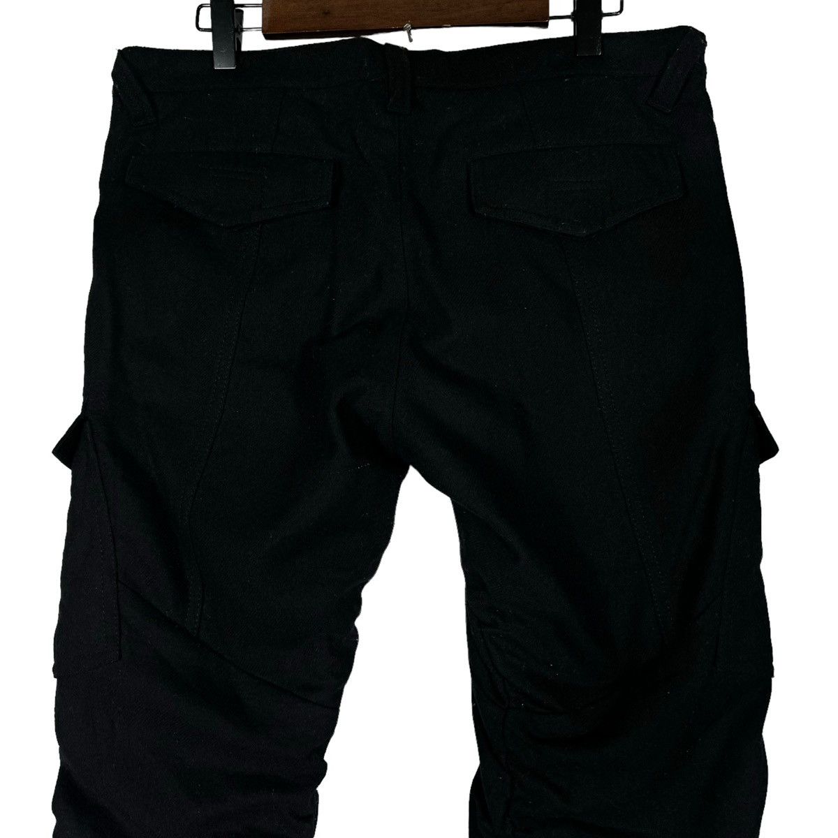Tornado Mart Archive Tornado Mart Ruched Stacked Cargo Pants Size US 33 - 4 Thumbnail