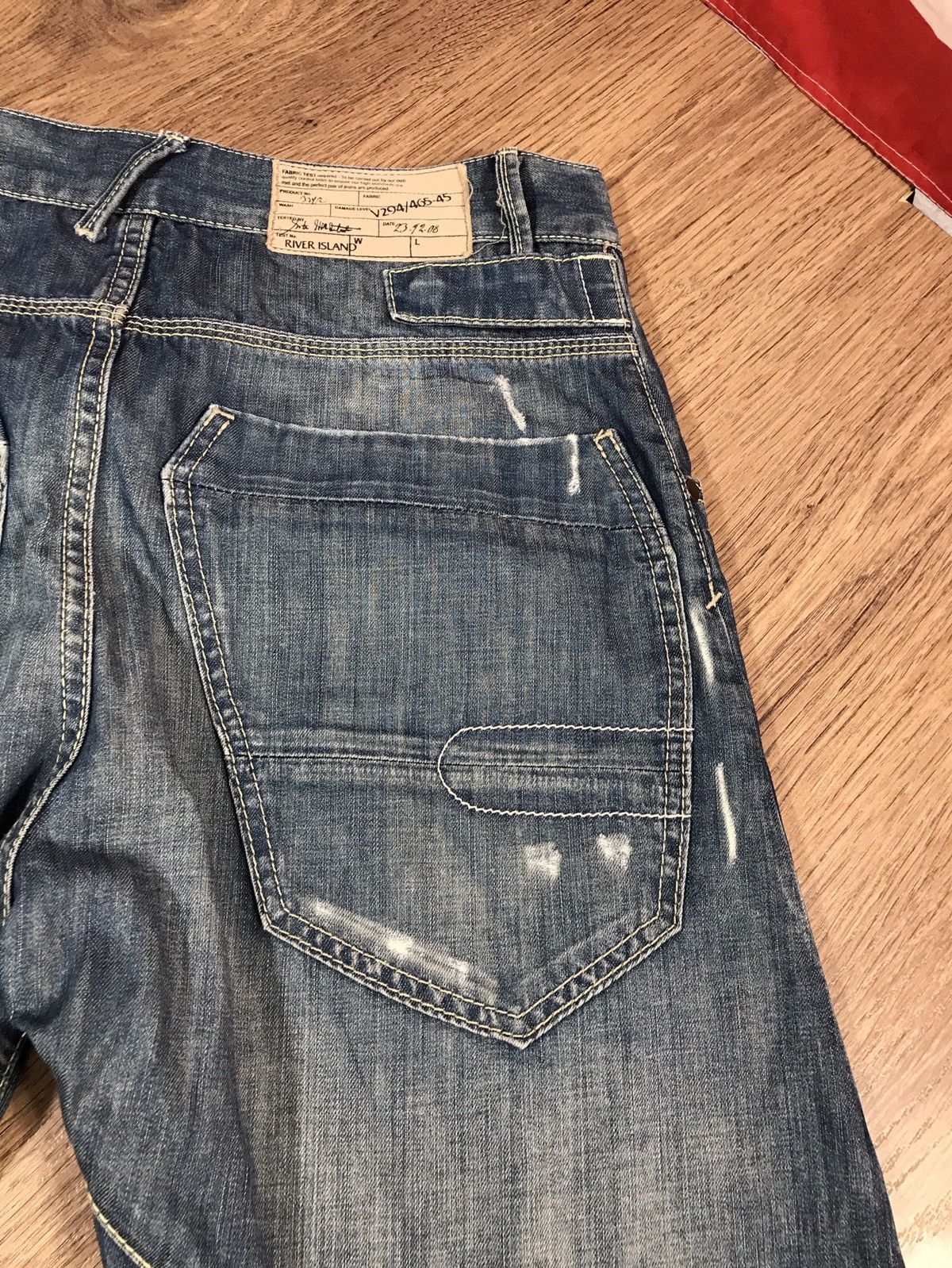 Japanese Brand × Vintage Vintage Distressed Jeans Biker Pants Size US 32 / EU 48 - 14 Thumbnail