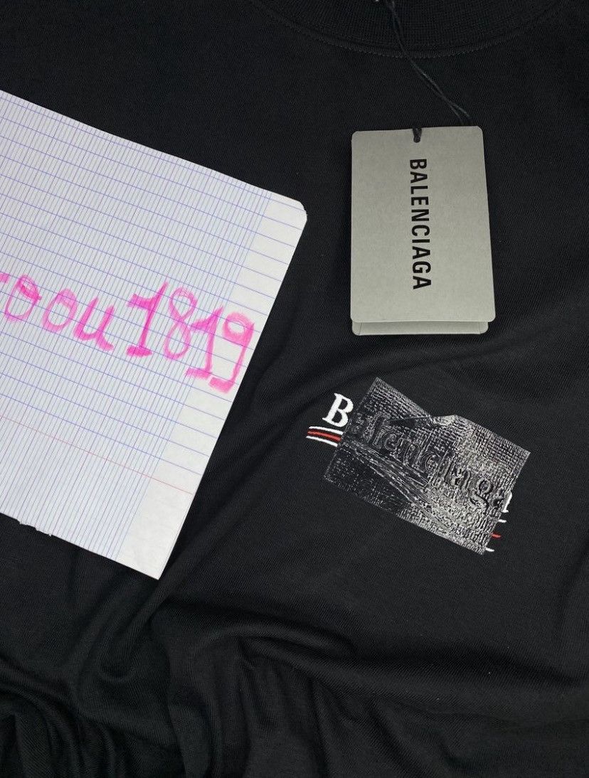 Balenciaga ⚫️🔴 BALENCIAGA T-SHIRT GAFFER 🔴⚫️ Size US L / EU 52-54 / 3 - 5 Thumbnail