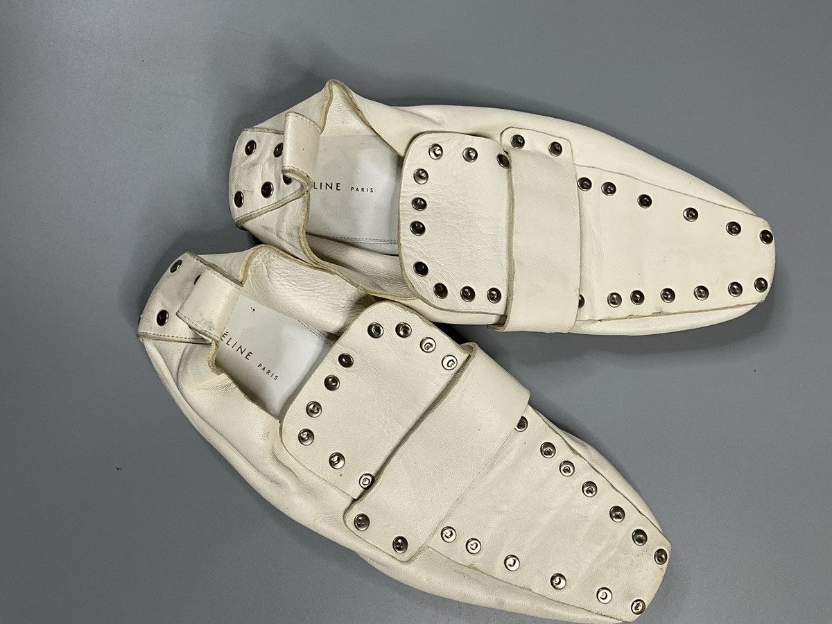 Celine Celine x Phoebe Philo Nail studded Moccasins | Grailed