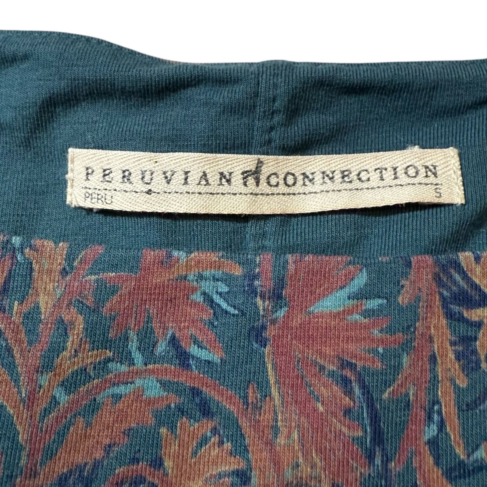 Other Peruvian Connection Dress Pima Cotton Multicolor Size Small Size S / US 4 / IT 40 - 3 Thumbnail