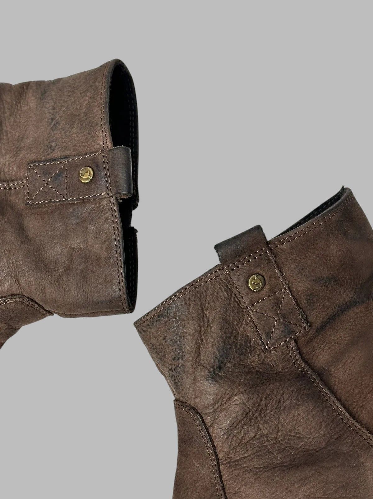 If Six Was Nine Guidi Suide Rare Leather Boots Rick Owens Avantgarde Style Size US 8 / EU 41 - 10 Thumbnail