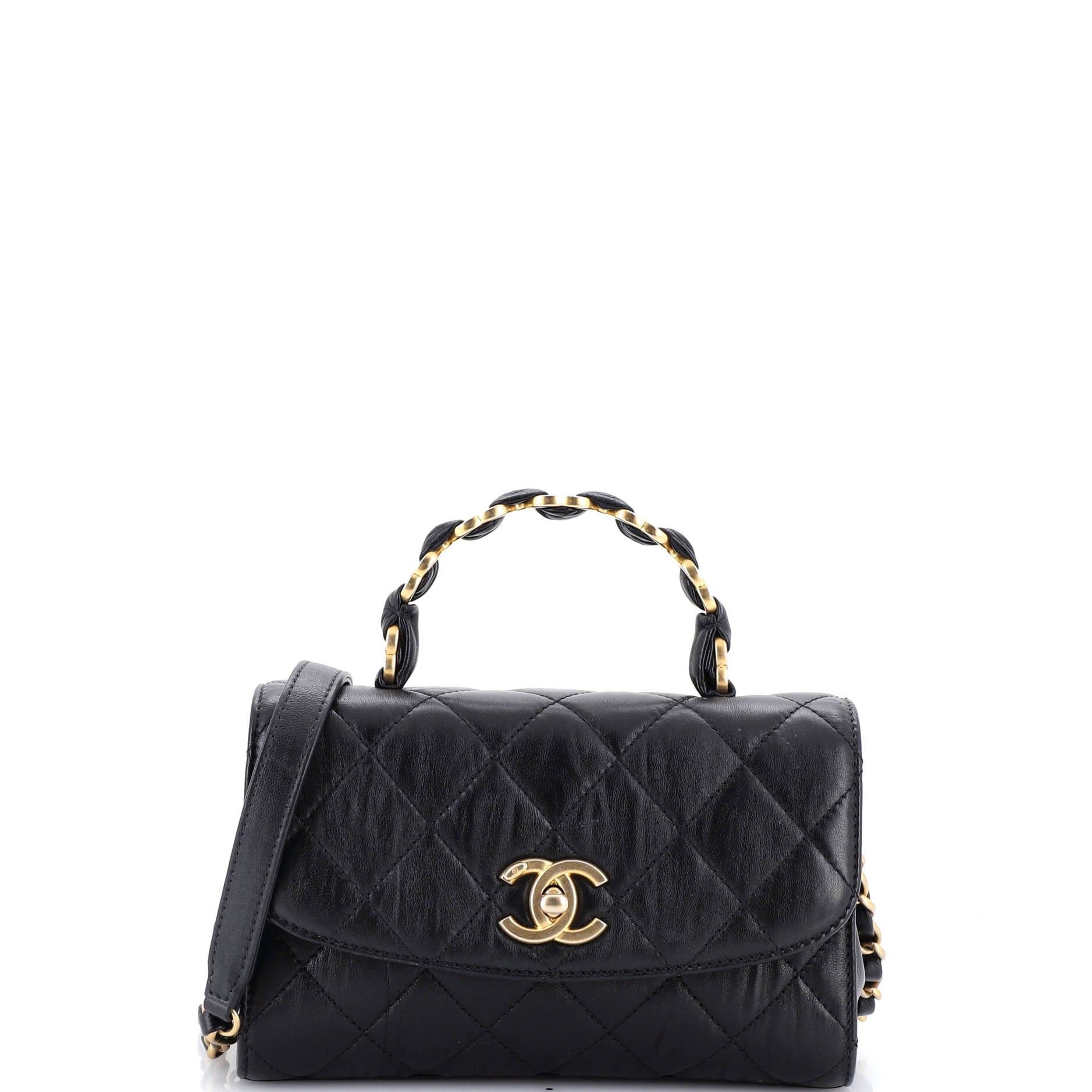 Chanel Wrapped CC Top Handle Bag Size ONE SIZE - 1 Thumbnail