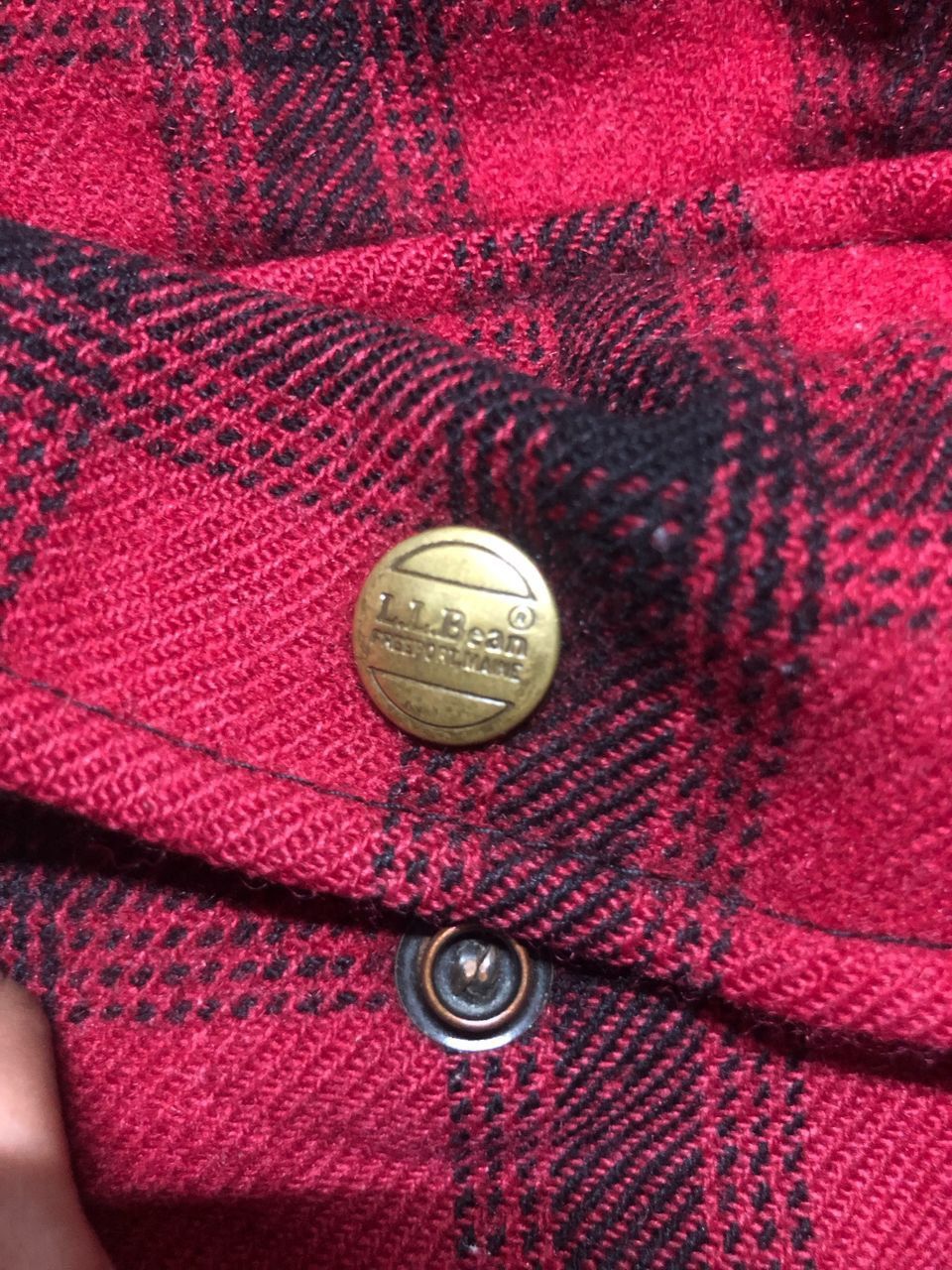 L.L. Bean × Vintage Vintage L.L.Bean Plaid Mackinaw Hunting Jacket Wool Size US M / EU 48-50 / 2 - 14 Thumbnail