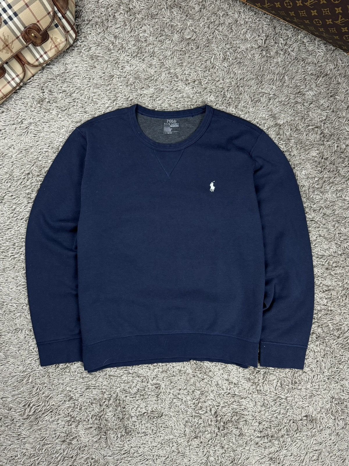 Polo Ralph Lauren Crewneck sweatshirt Polo Ralph Lauren original casual item Size US L / EU 52-54 / 3 - 1 Thumbnail