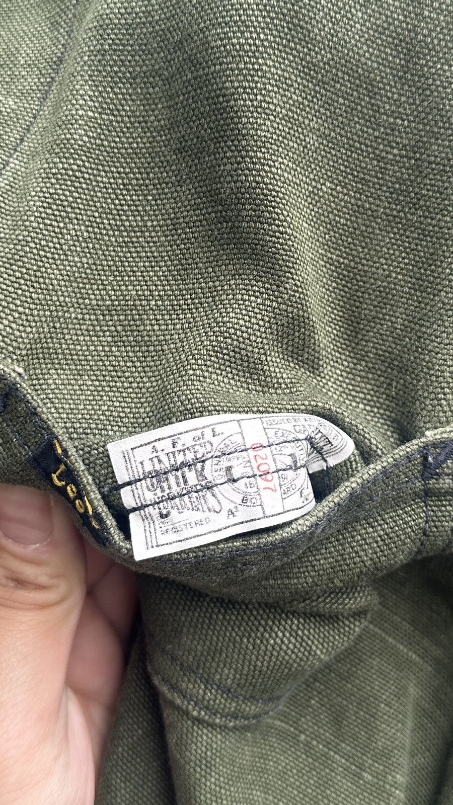Lee 2002 lee japan duck canvas coverall jacket Size US L / EU 52-54 / 3 - 5 Thumbnail