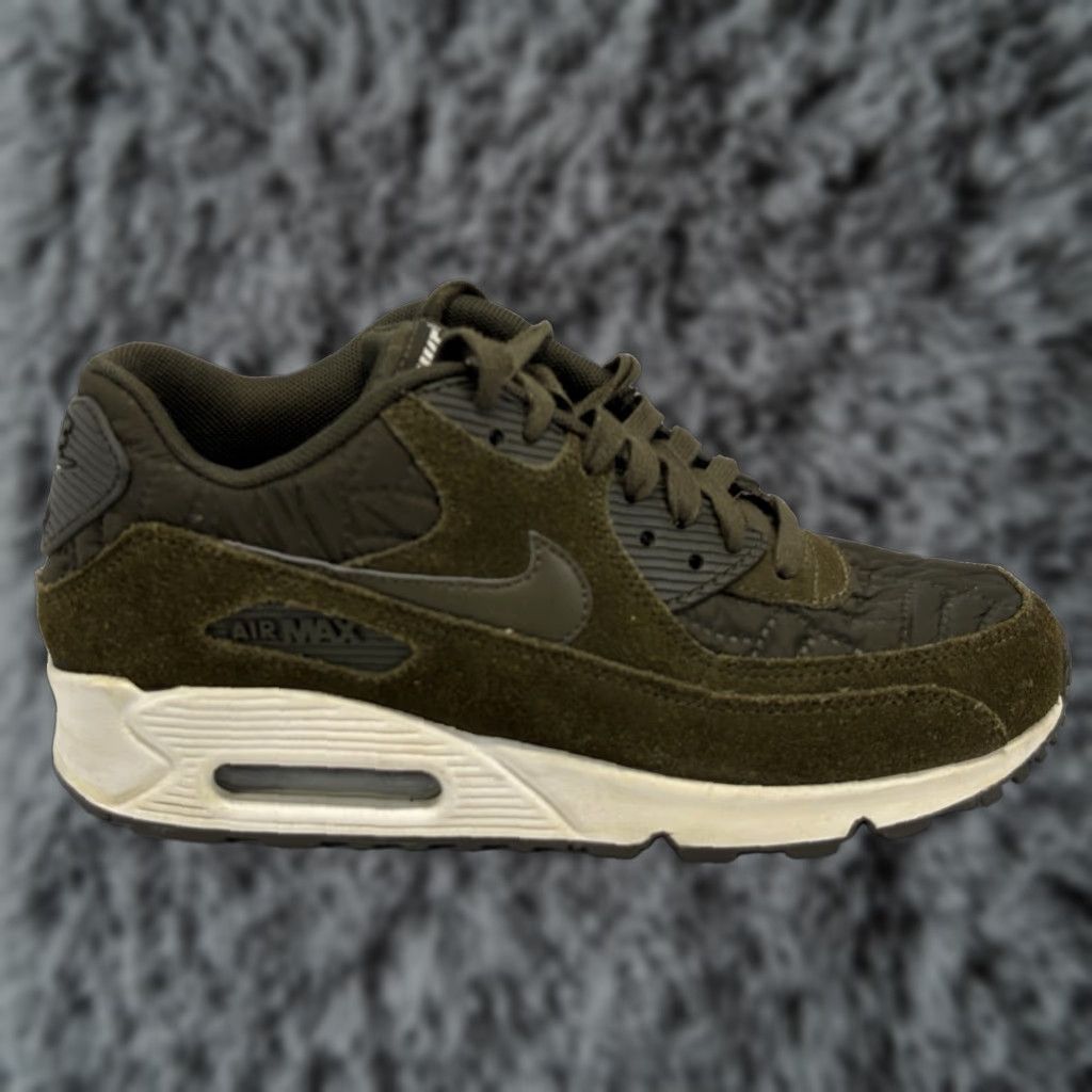 Nike Nike Air Max 90 Classic Sneaker Women Size 7.5 Olive Brown Rare Size US 7.5 / IT 37.5 - 1 Thumbnail