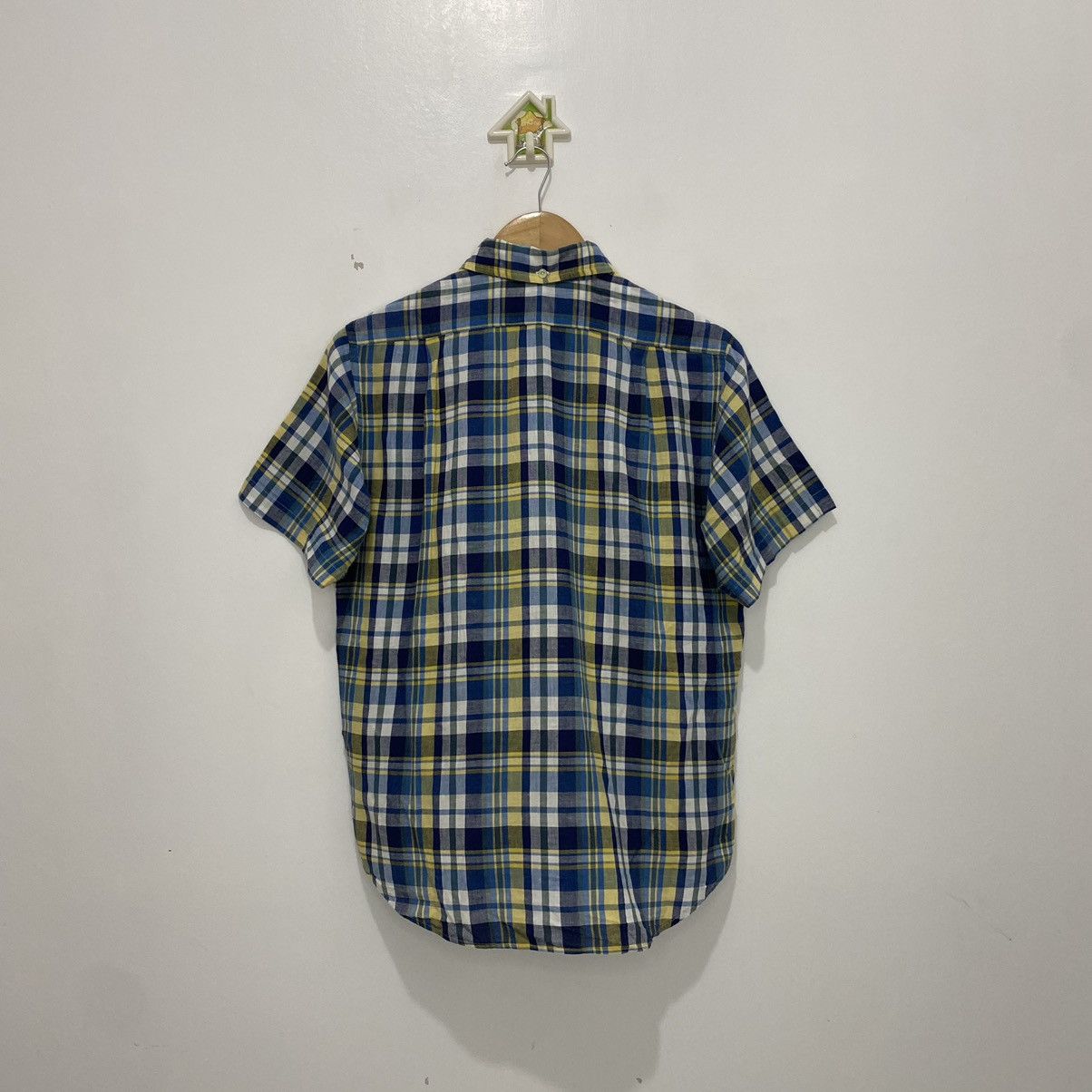 Bape One Point Plaid BD S/S Shirt Size US M / EU 48-50 / 2 - 4 Thumbnail