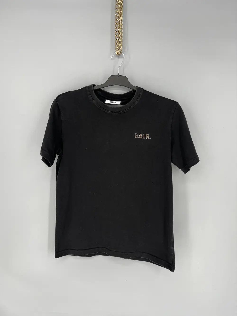 Japanese Brand Vintage BALR Fit Tee Big Logo Streetwear Style Size US S / EU 44-46 / 1 - 2 Thumbnail